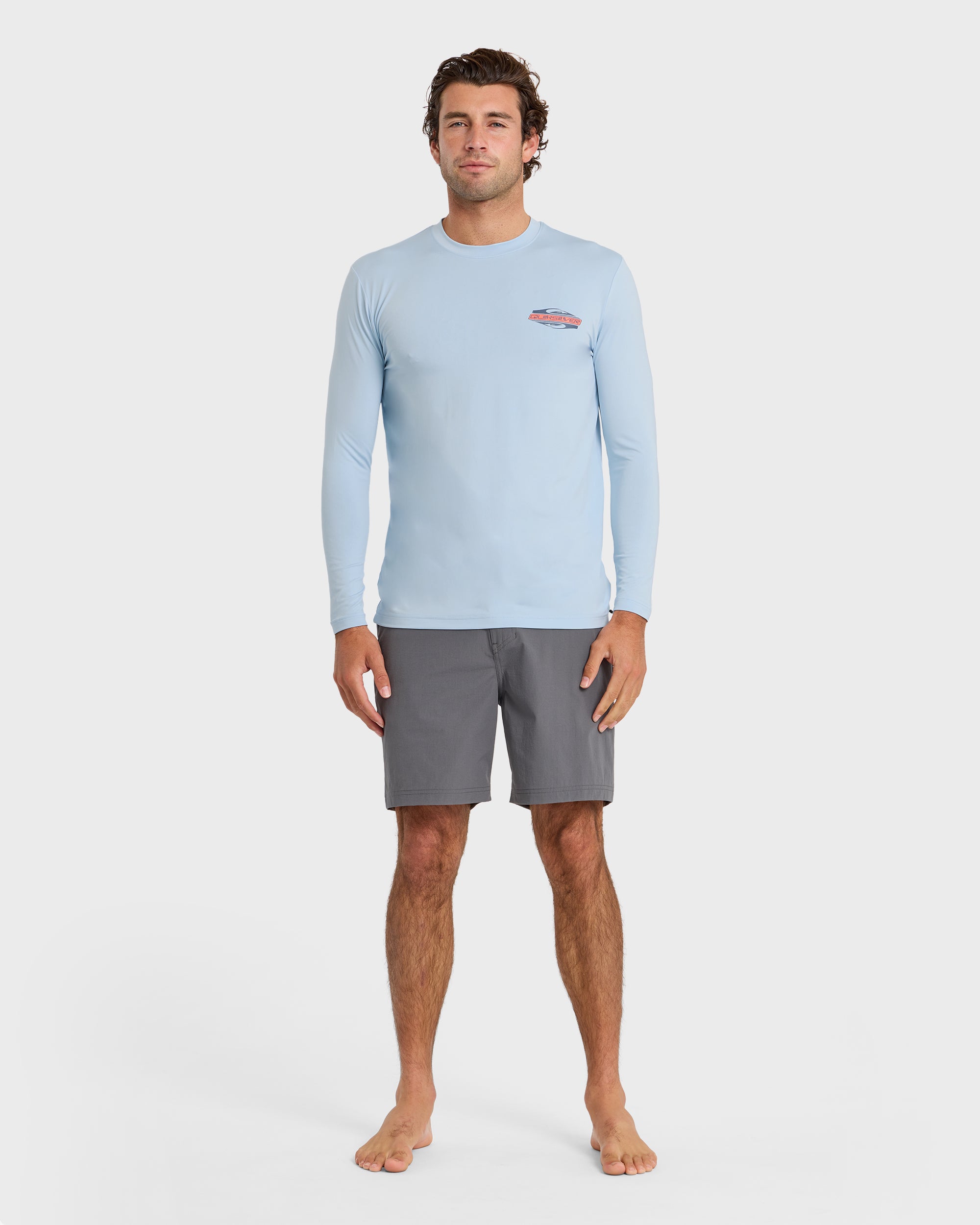 Everyday Graphic UPF 50 Long Sleeve Surf Shirt - Skyway - Image 3