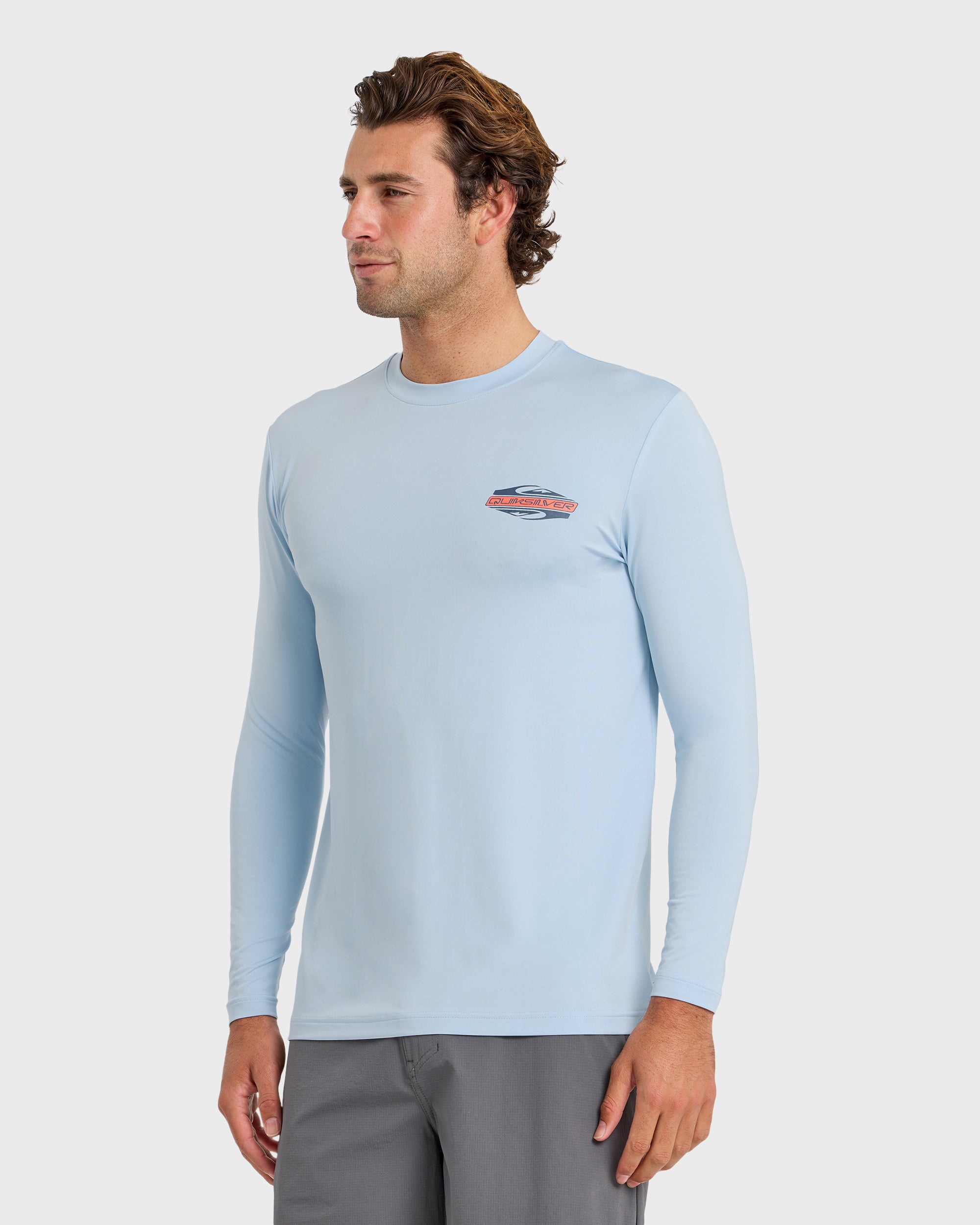 Everyday Graphic UPF 50 Long Sleeve Surf Shirt - Skyway - Image 4