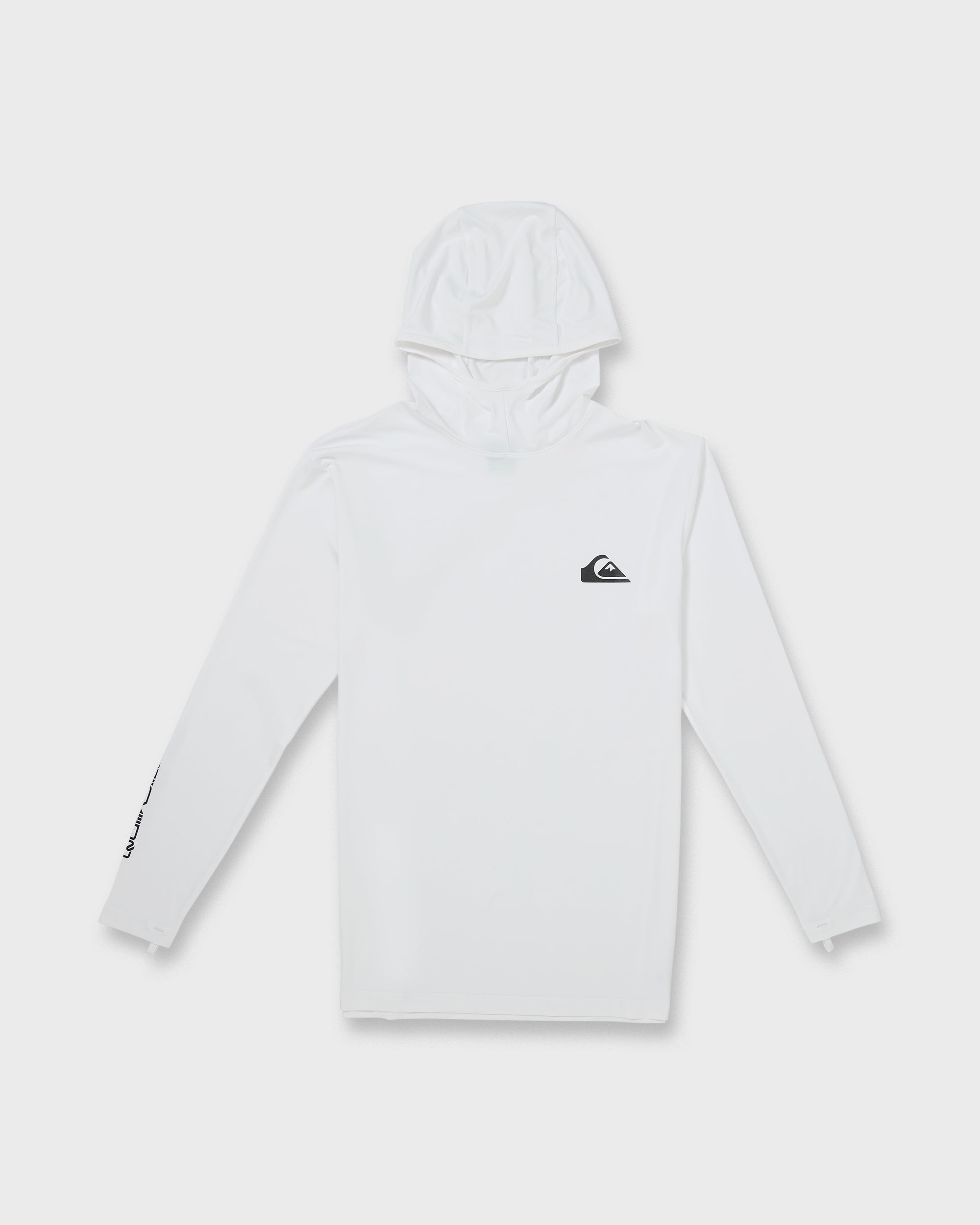 Everyday Hooded UPF 50 Long Sleeve Surf Shirt - White - Image 8