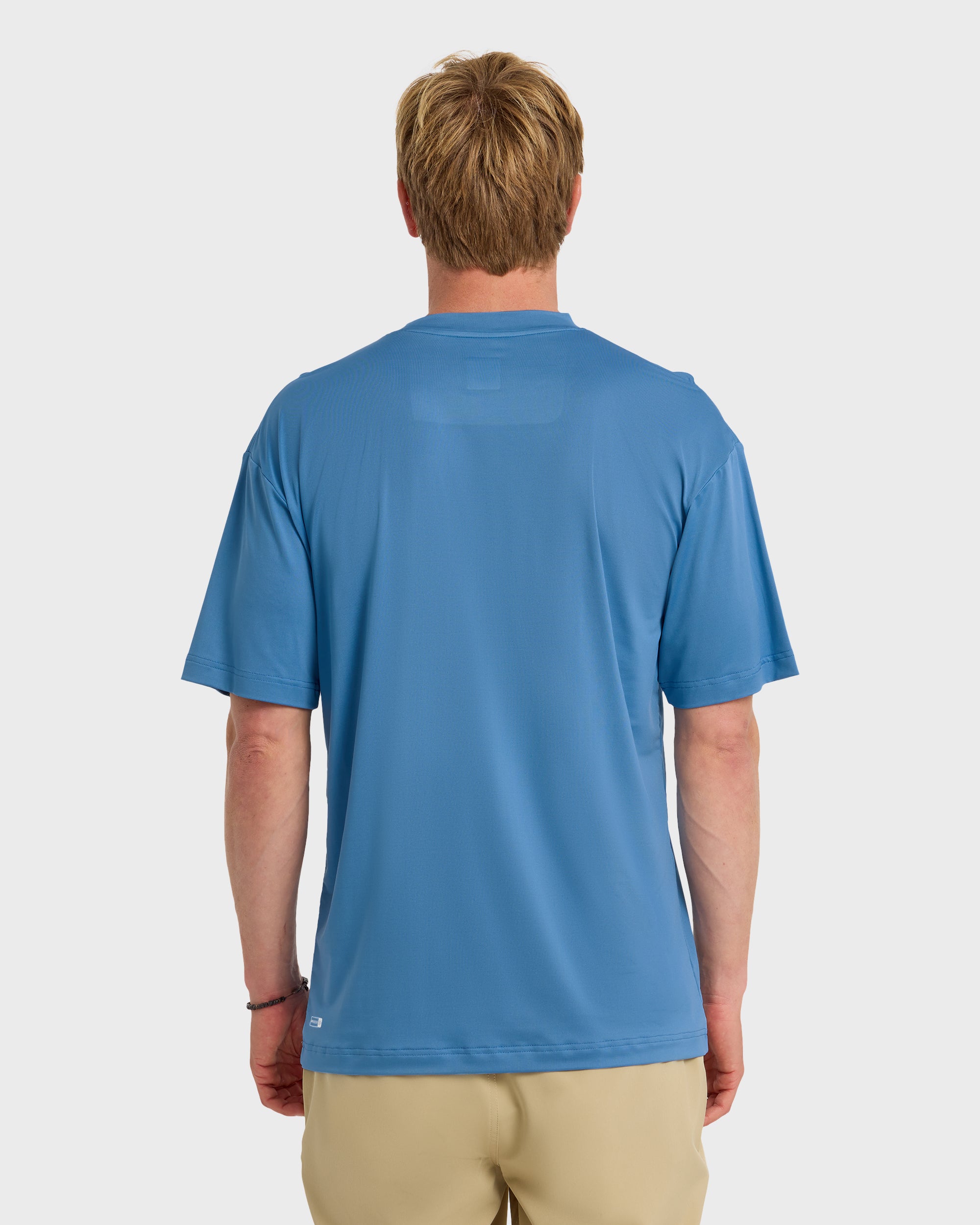 DNA Logo UPF 50 Short Sleeve Surf Shirt - Riviera - Image 2
