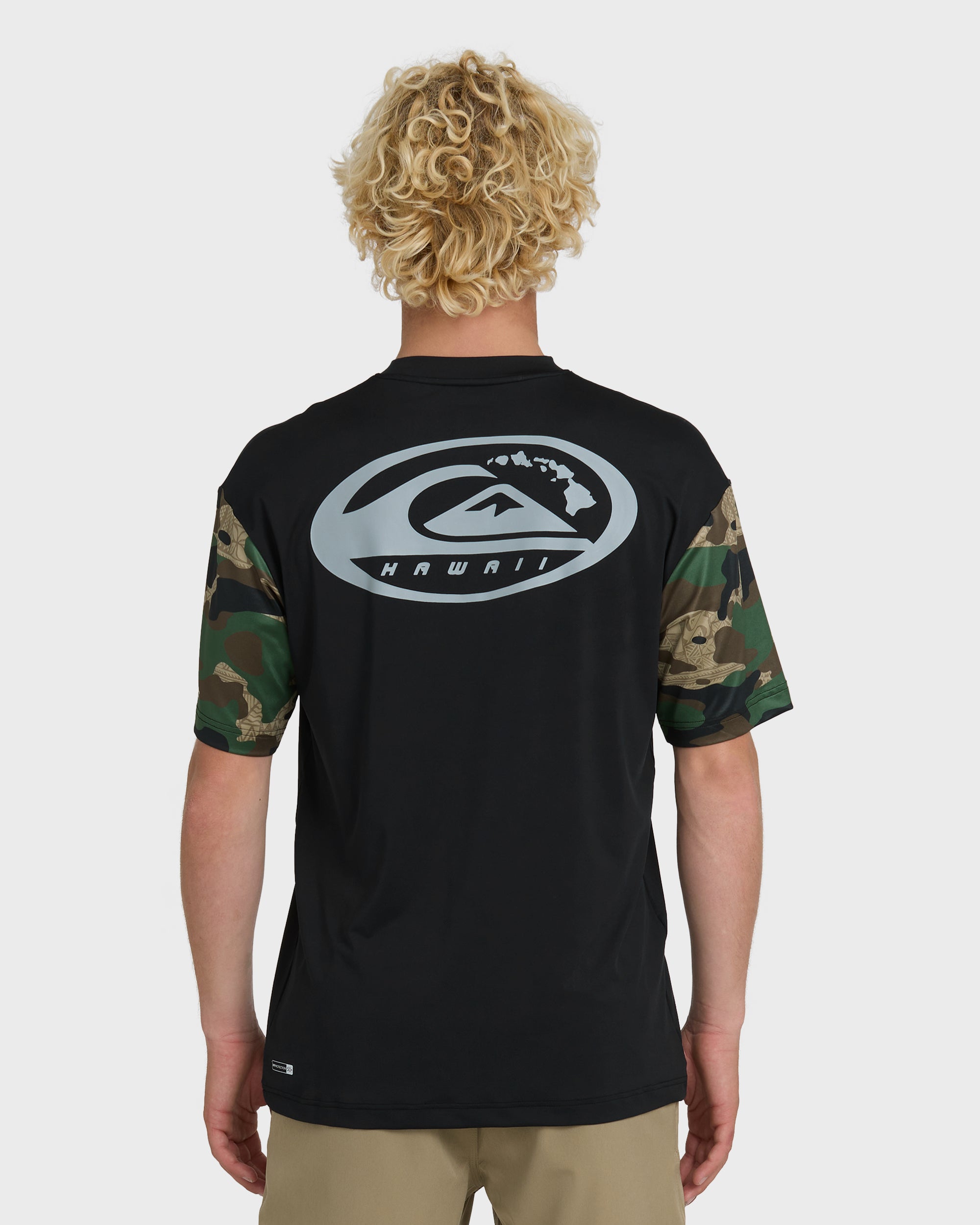 HI Everyday UPF 50 Short Sleeve Surf Shirt - Camo - Image 2