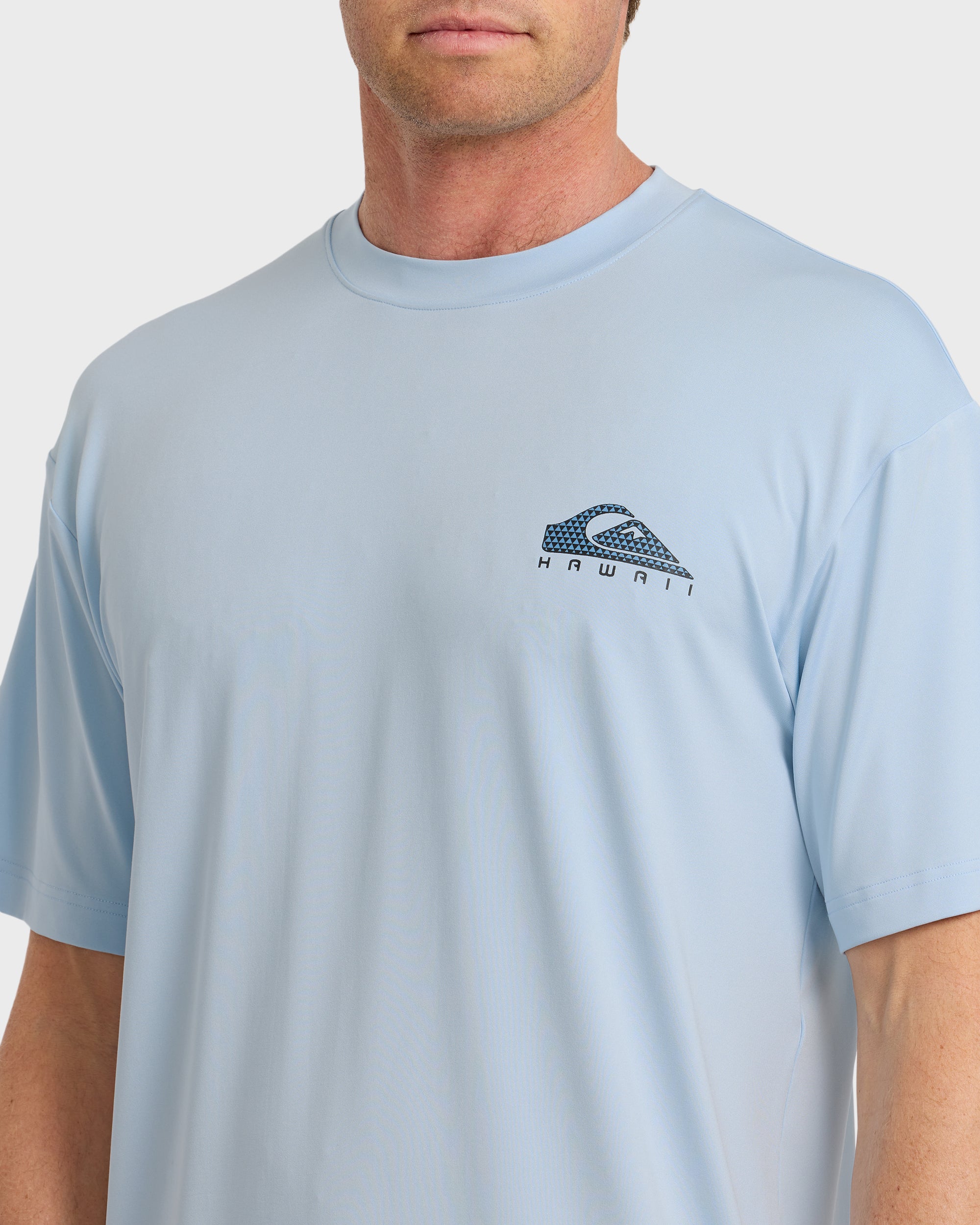 HI Everyday UPF 50 Short Sleeve Surf Shirt - Skyway - Image 5