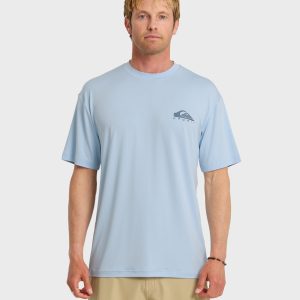 HI Everyday UPF 50 Short Sleeve Surf Shirt - Skyway