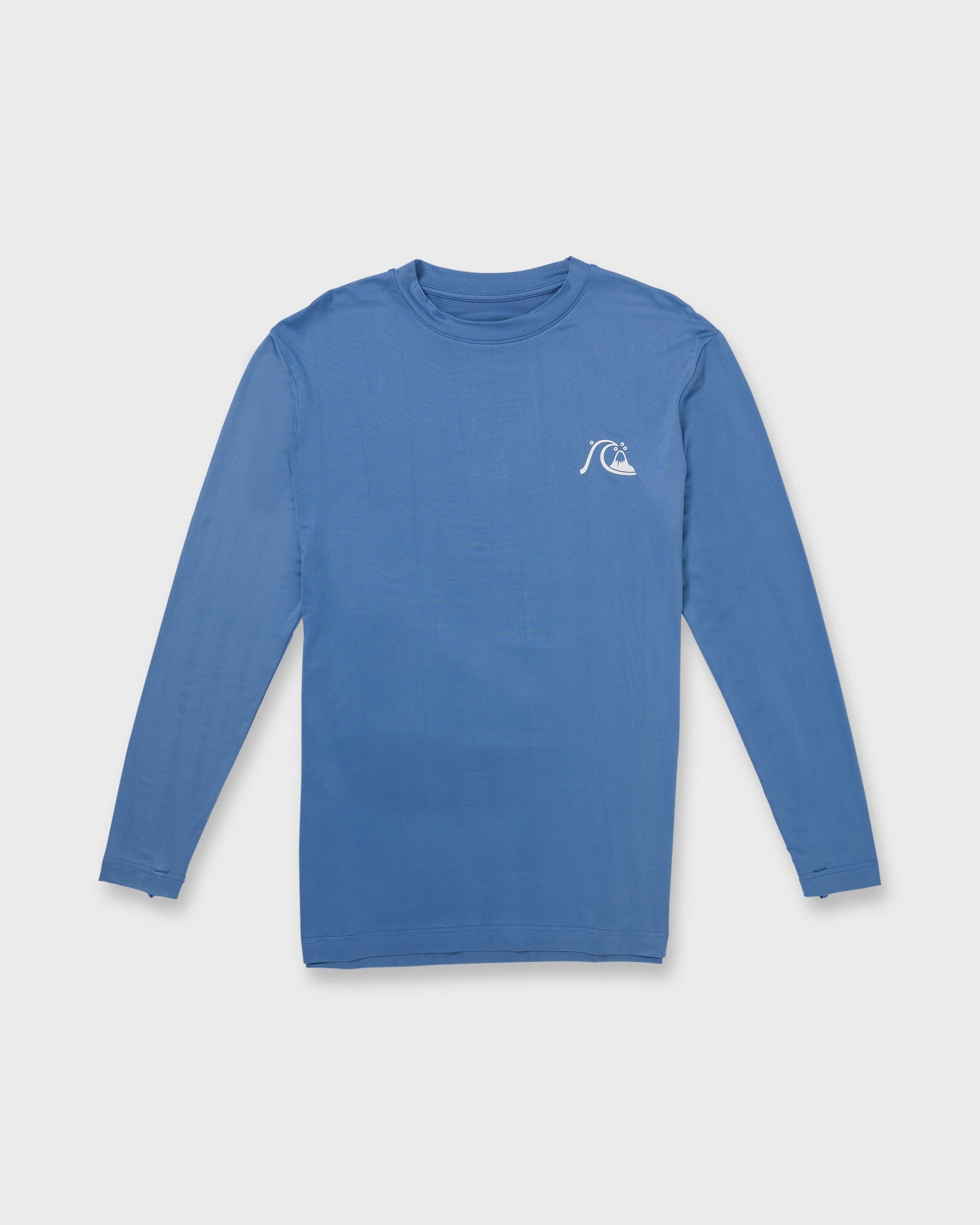 DNA Logo UPF 50 Long Sleeve Surf Shirt - Riviera - Image 6