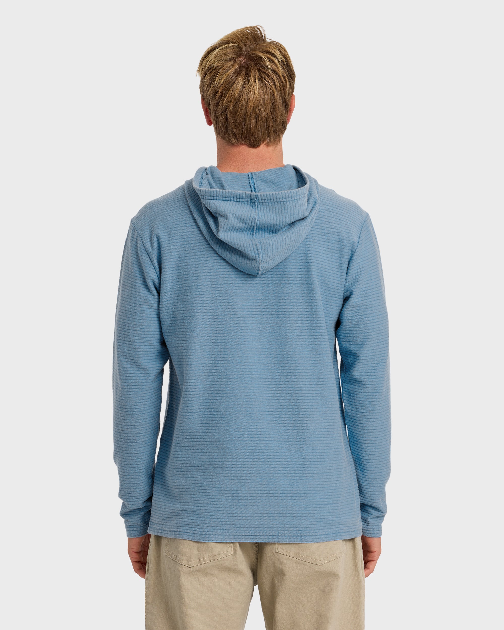 Alamitos Jacquard Stripe Pullover Hoodie - Riviera - Image 2
