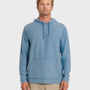 Alamitos Jacquard Stripe Pullover Hoodie - Riviera