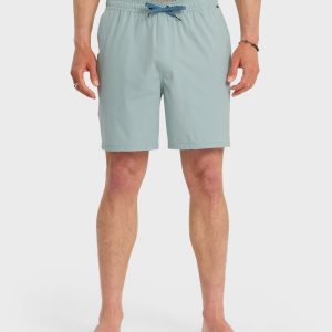 Taxer Heather Amphibian 18 Hybrid Shorts - Blue Haze
