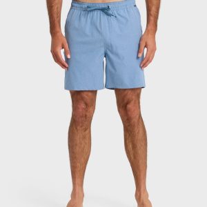 Taxer Heather Amphibian 18 Hybrid Shorts - Riviera