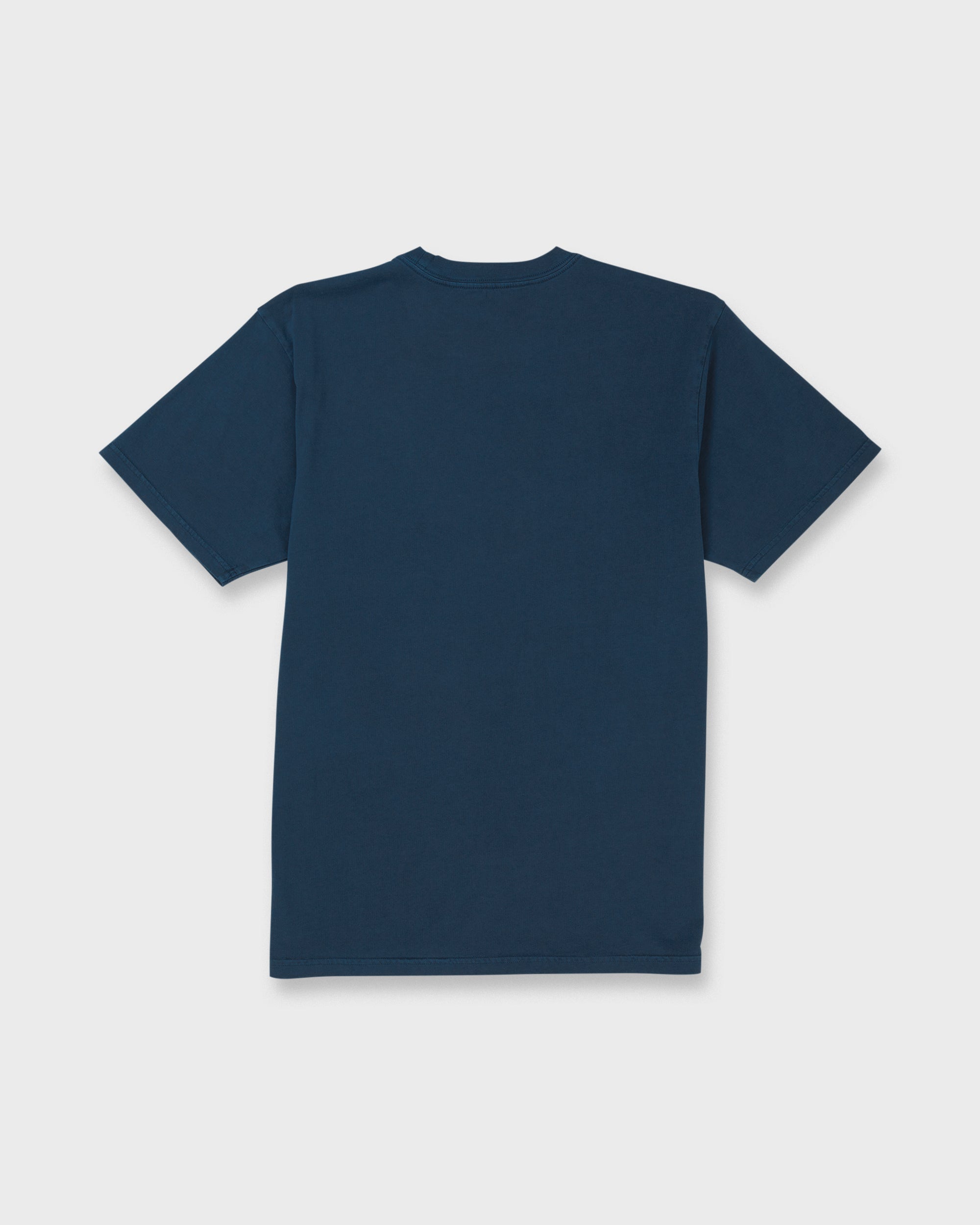 Saltwater Pigment-Dyed Short Sleeve Pocket Tee - Dark Denim - Image 7