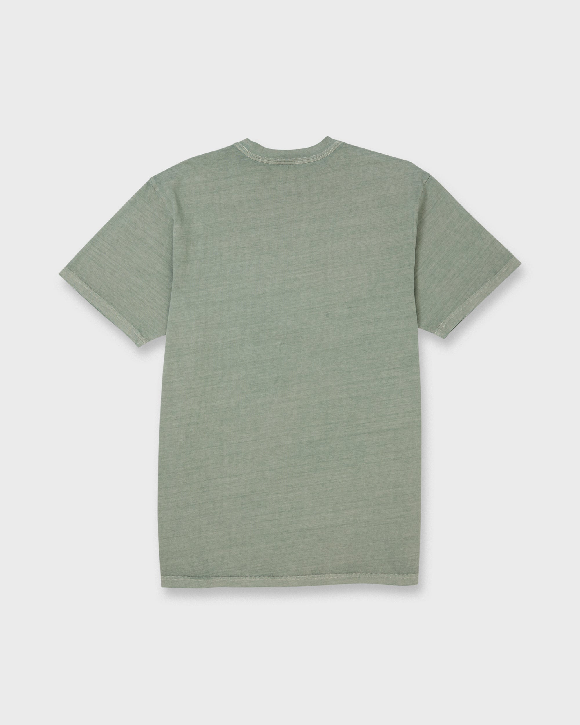 Saltwater Pigment-Dyed Short Sleeve Pocket Tee - Lily Pad - Image 7