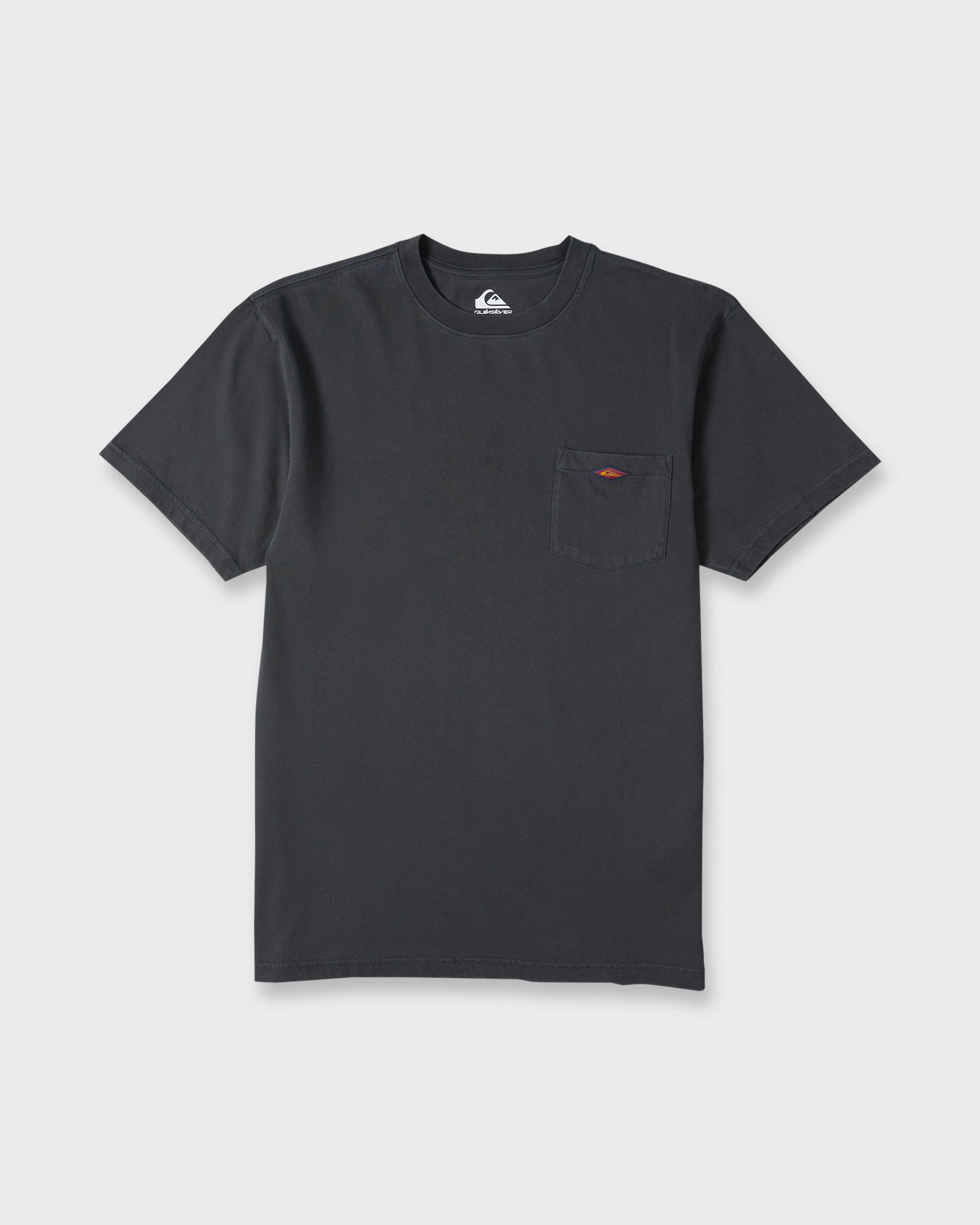 Saltwater Pigment-Dyed Short Sleeve Pocket Tee - Phantom - Image 6