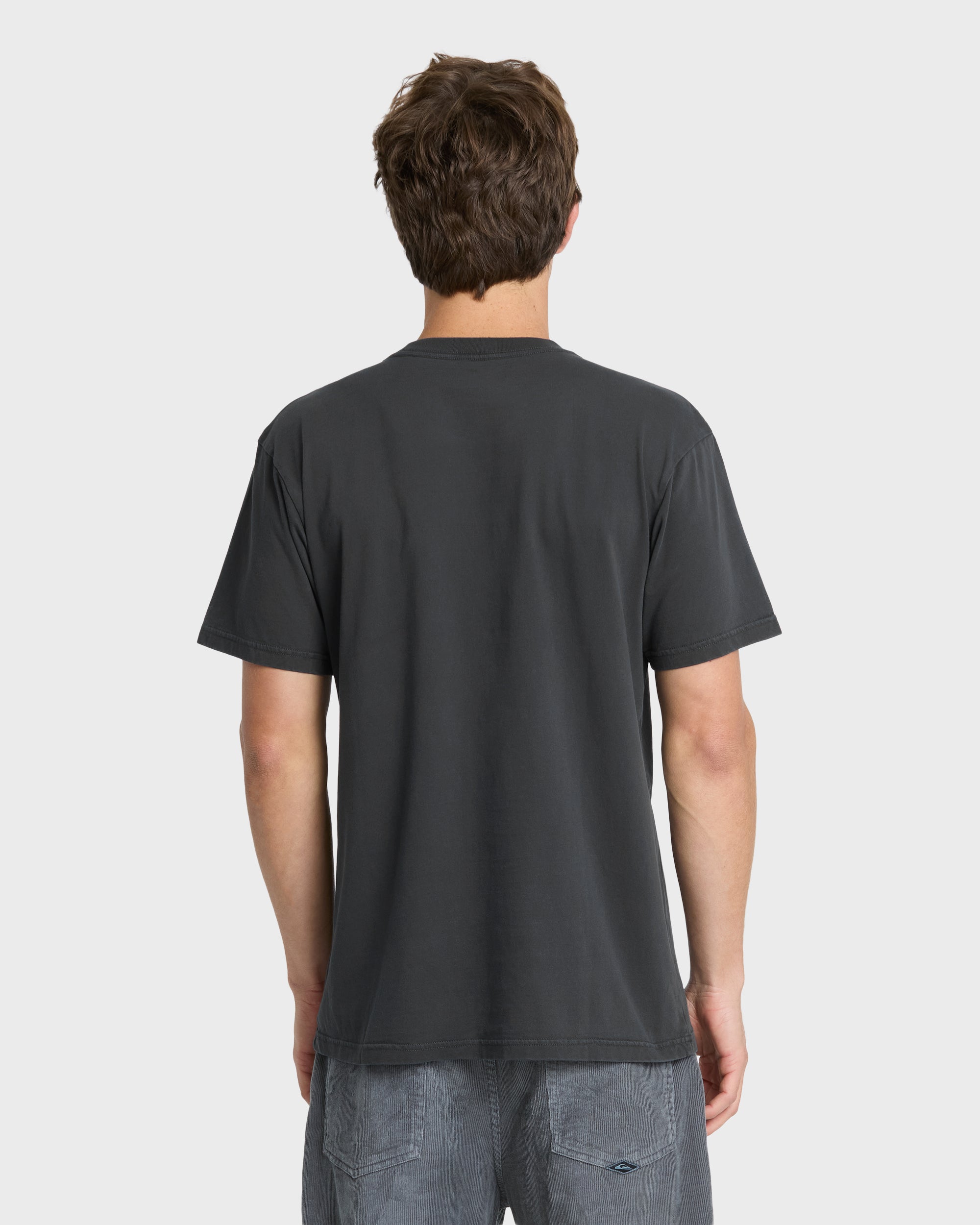 Saltwater Pigment-Dyed Short Sleeve Pocket Tee - Phantom - Image 2
