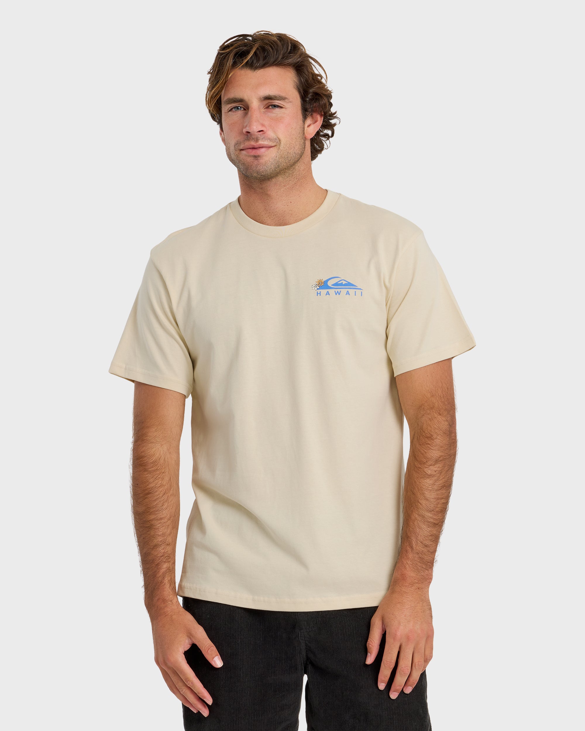 Hi Tube Time Classic Short Sleeve T-Shirt - Bone White