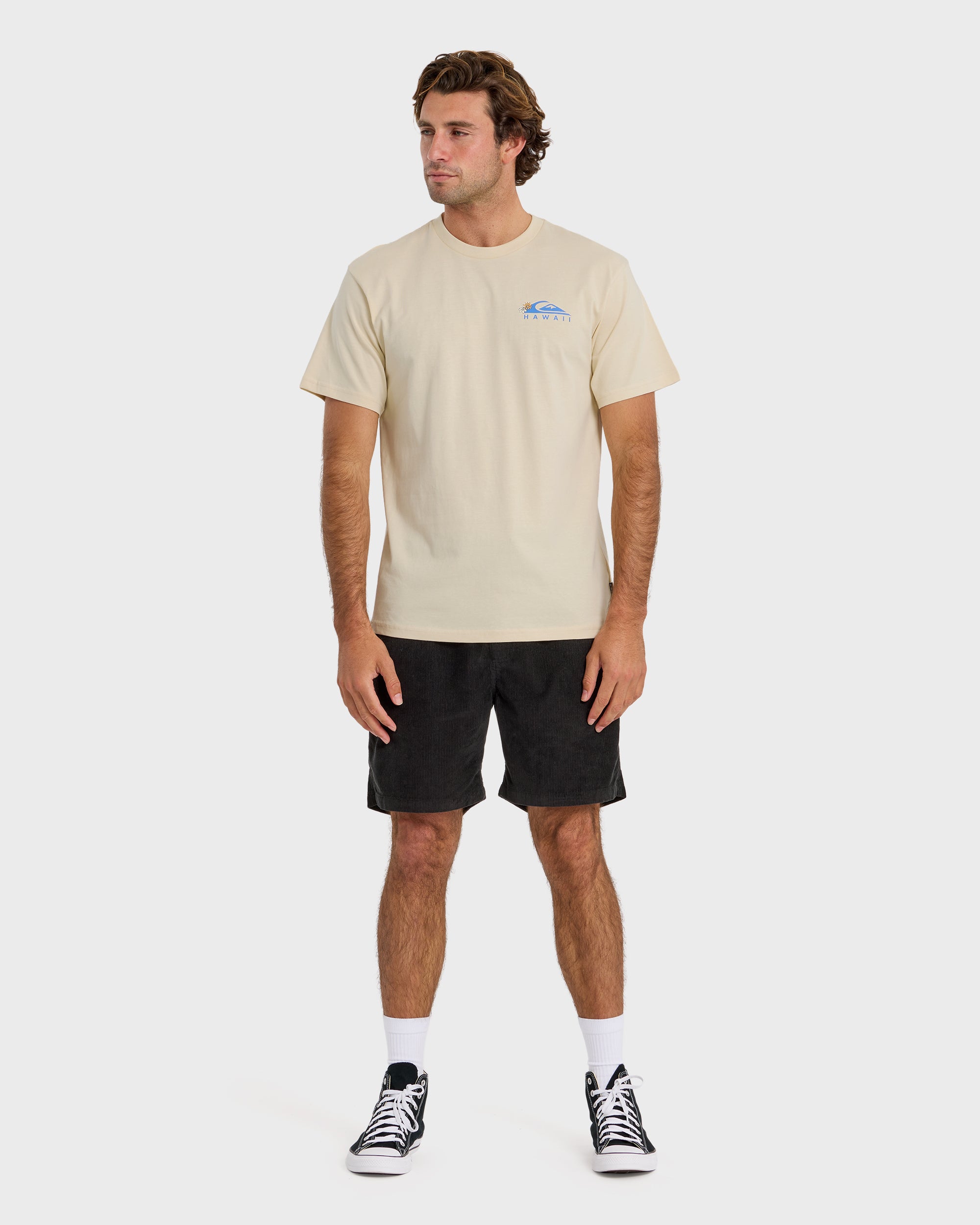Hi Tube Time Classic Short Sleeve T-Shirt - Bone White - Image 3