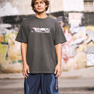 Vortex Mercury Oversized Heavyweight Short Sleeve T-Shirt - Phantom
