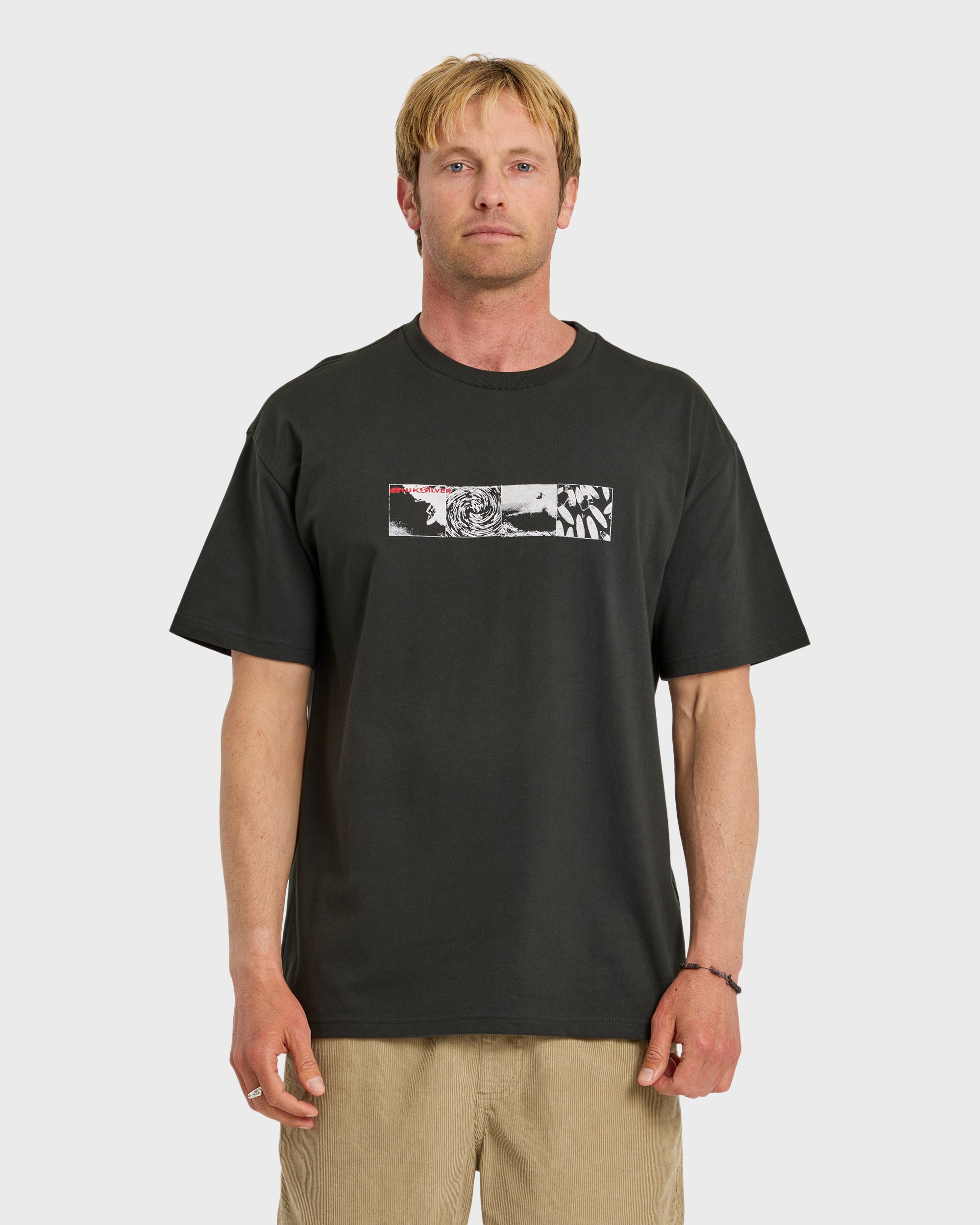 Vortex Mercury Oversized Heavyweight Short Sleeve T-Shirt - Phantom - Image 2