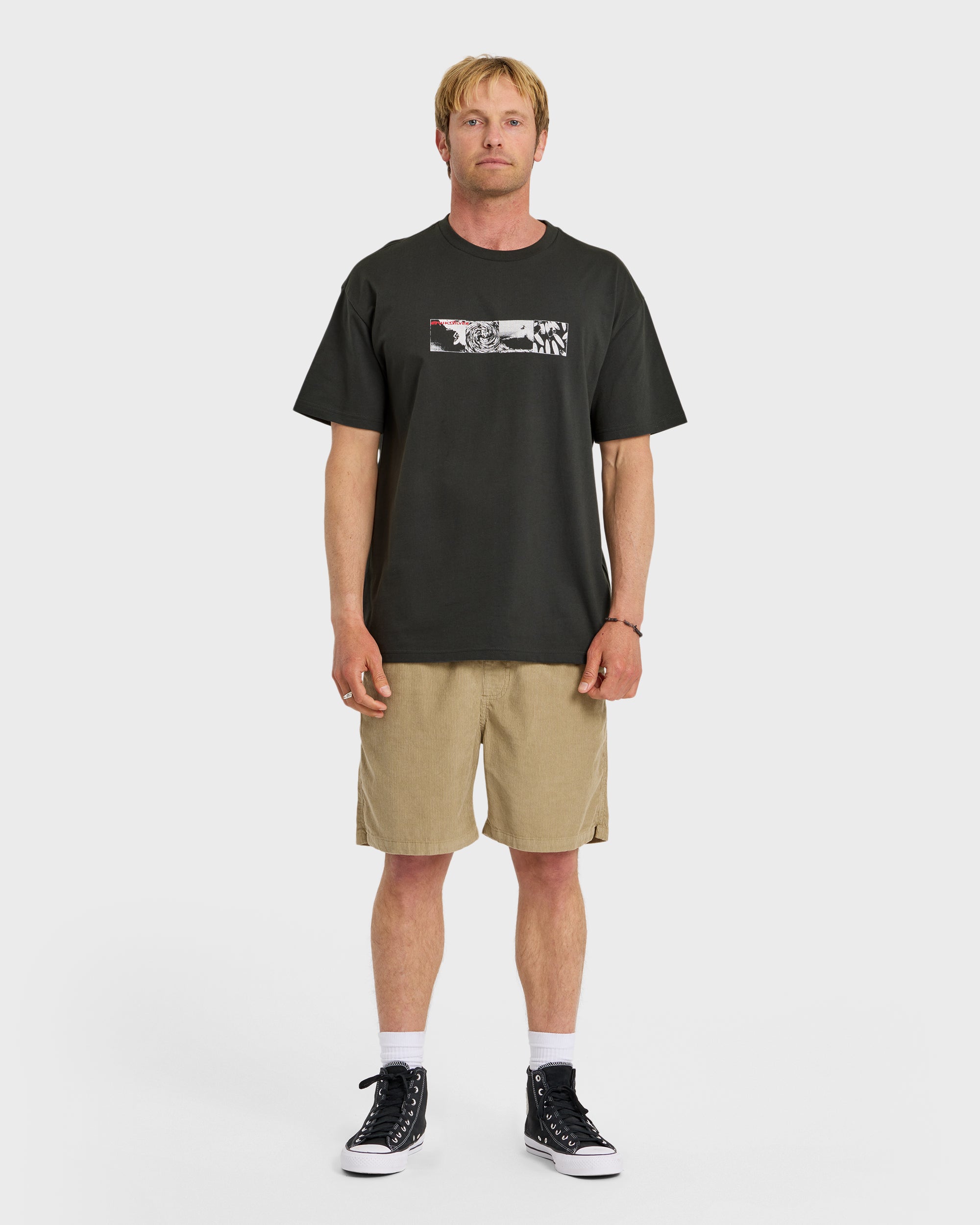 Vortex Mercury Oversized Heavyweight Short Sleeve T-Shirt - Phantom - Image 4