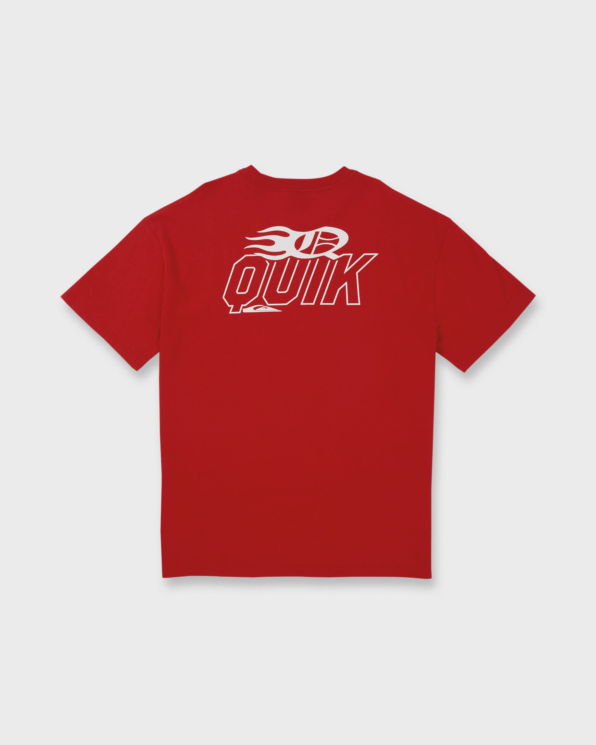 Stacked Mercury Oversized Heavyweight Short Sleeve T-Shirt - Salsa - Image 9