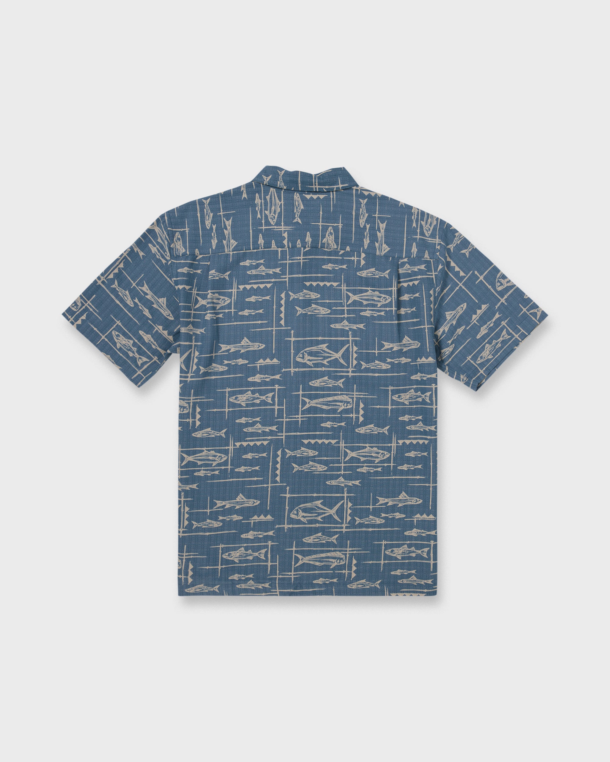 Waterman Topanga Short Sleeve Shirt - Dark Denim - Image 7
