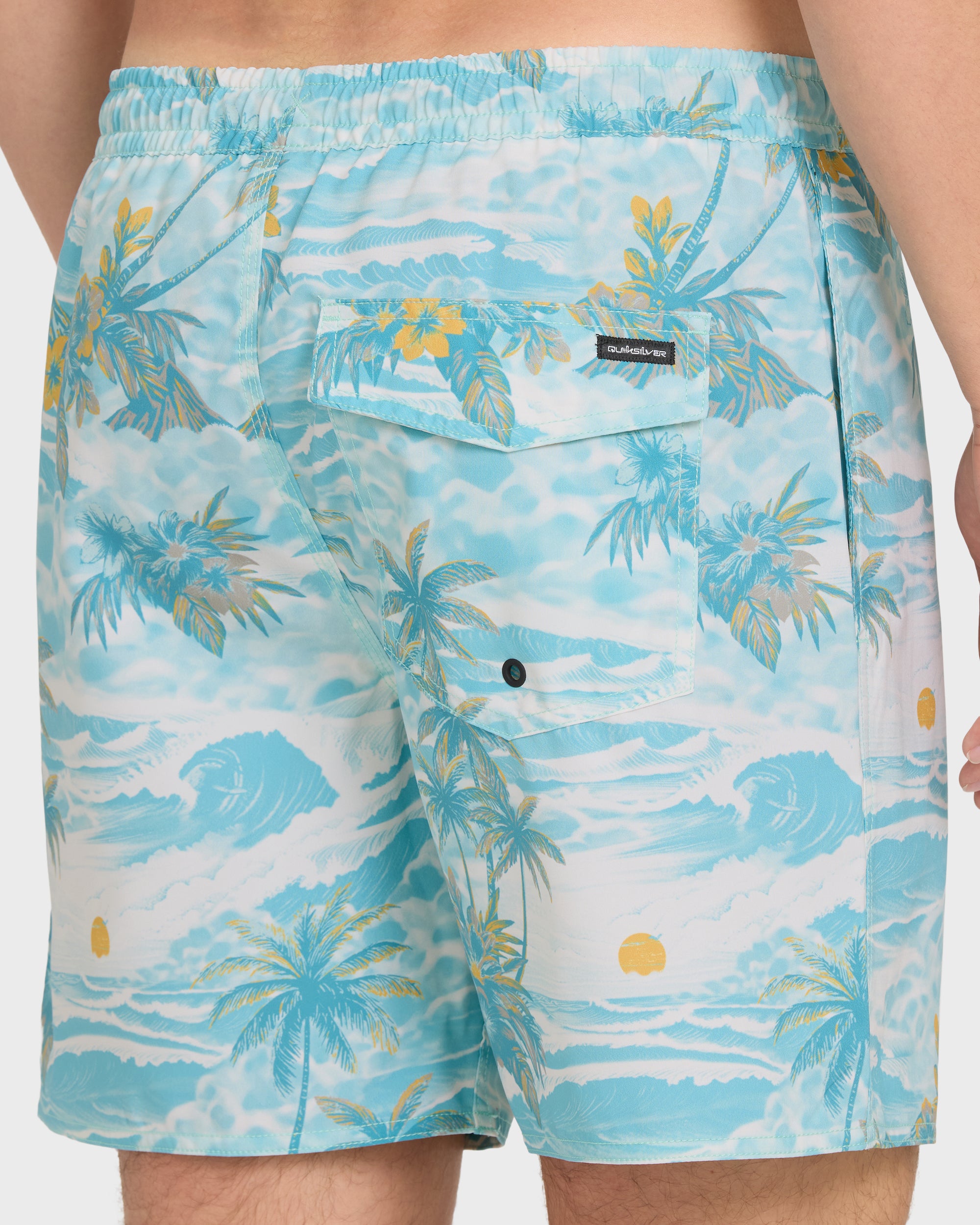 Mix Volley 17 Swim Trunks - Blue Haze - Image 5