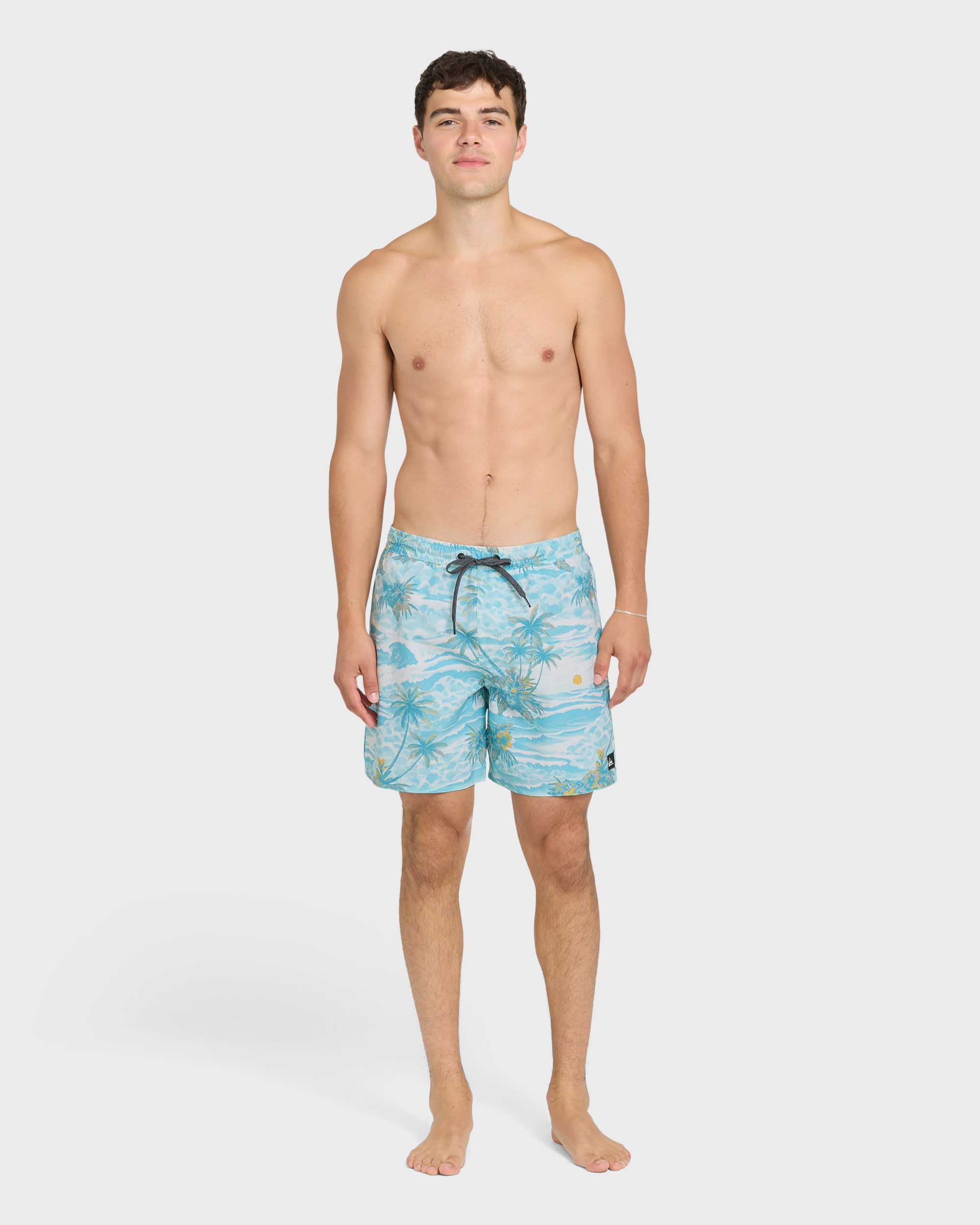 Mix Volley 17 Swim Trunks - Blue Haze - Image 3