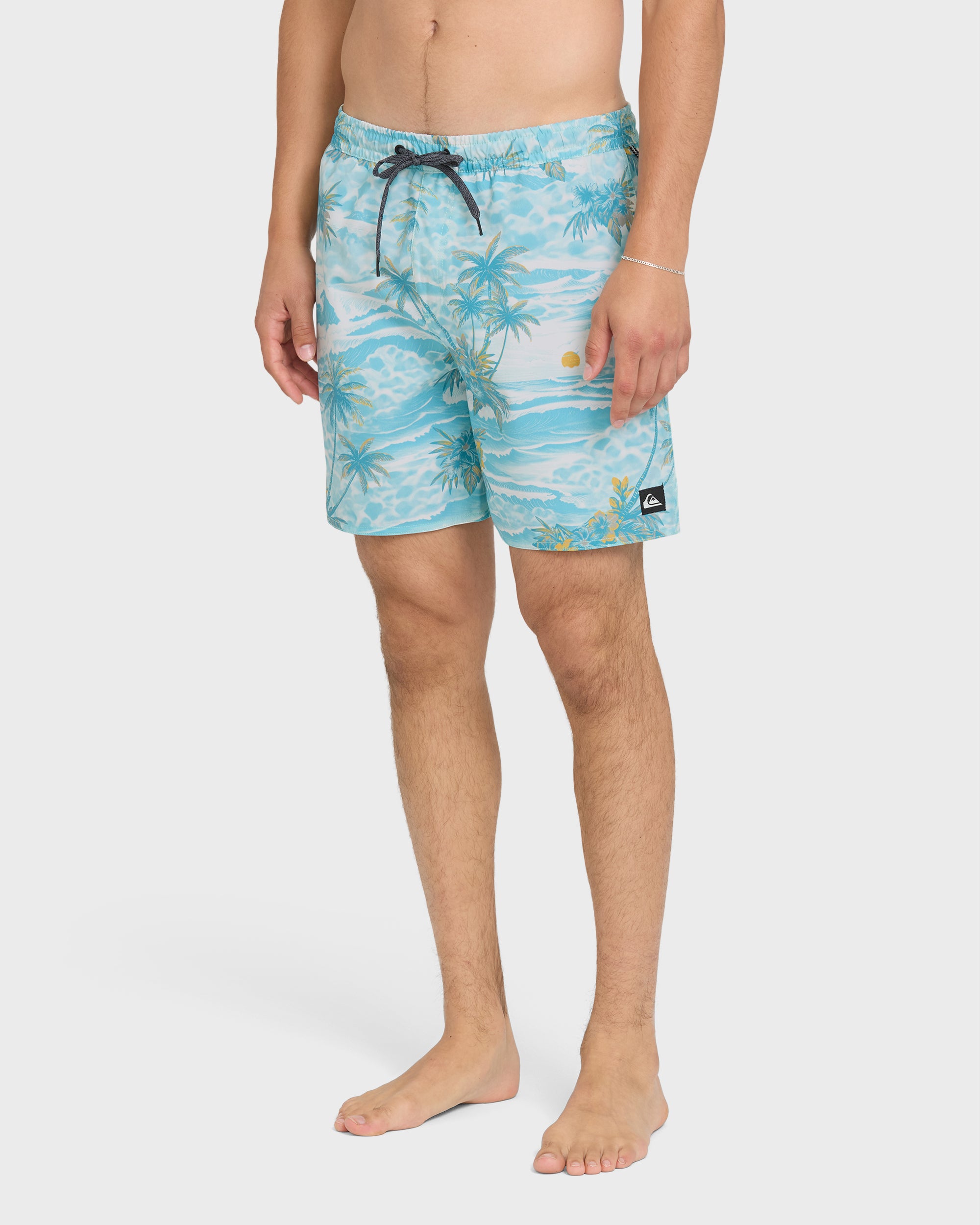Mix Volley 17 Swim Trunks - Blue Haze - Image 4