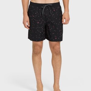 Mix Volley 17 Swim Trunks - Black