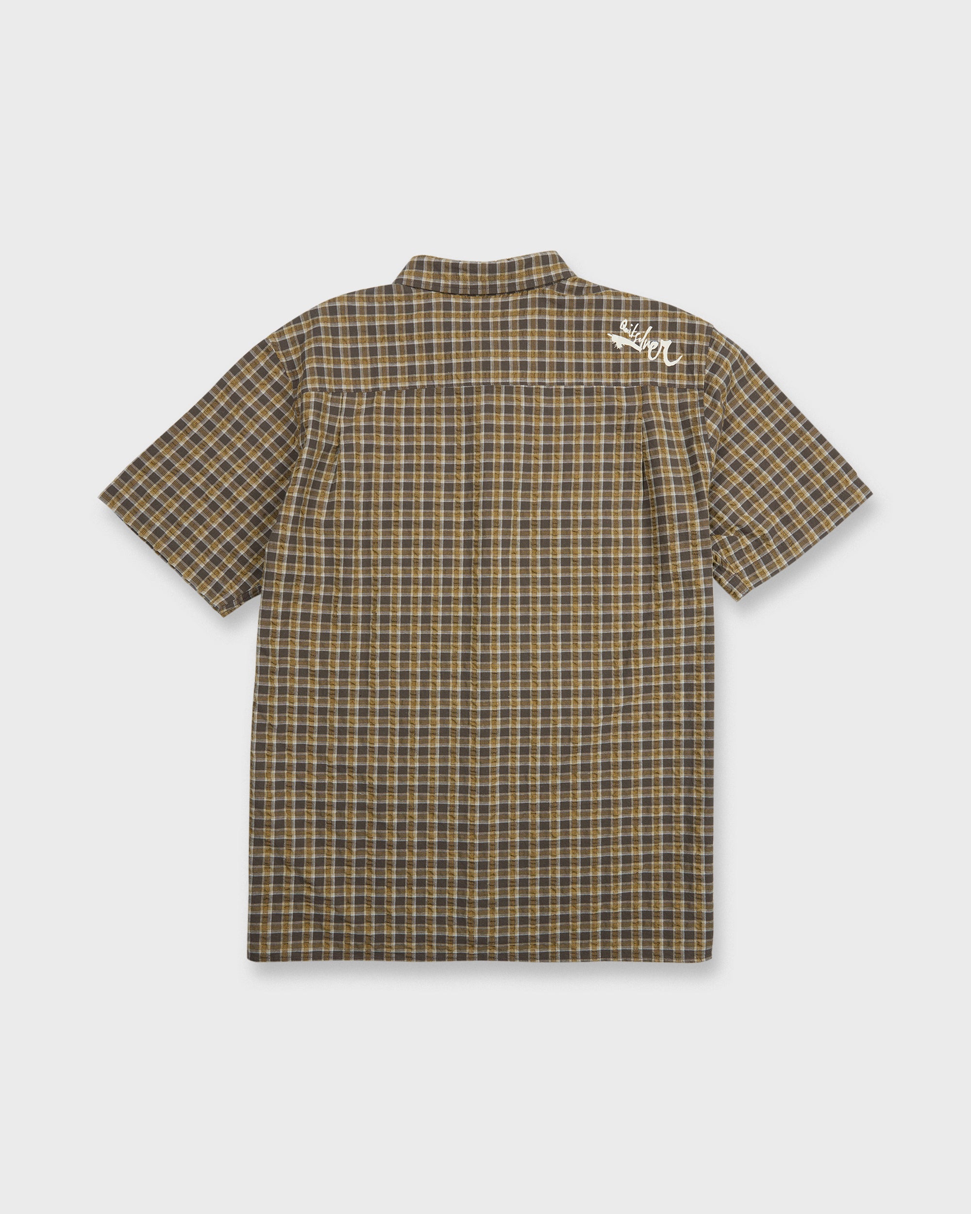 Young Guns Button-Up Short Sleeve Shirt - Major Brown - Image 10