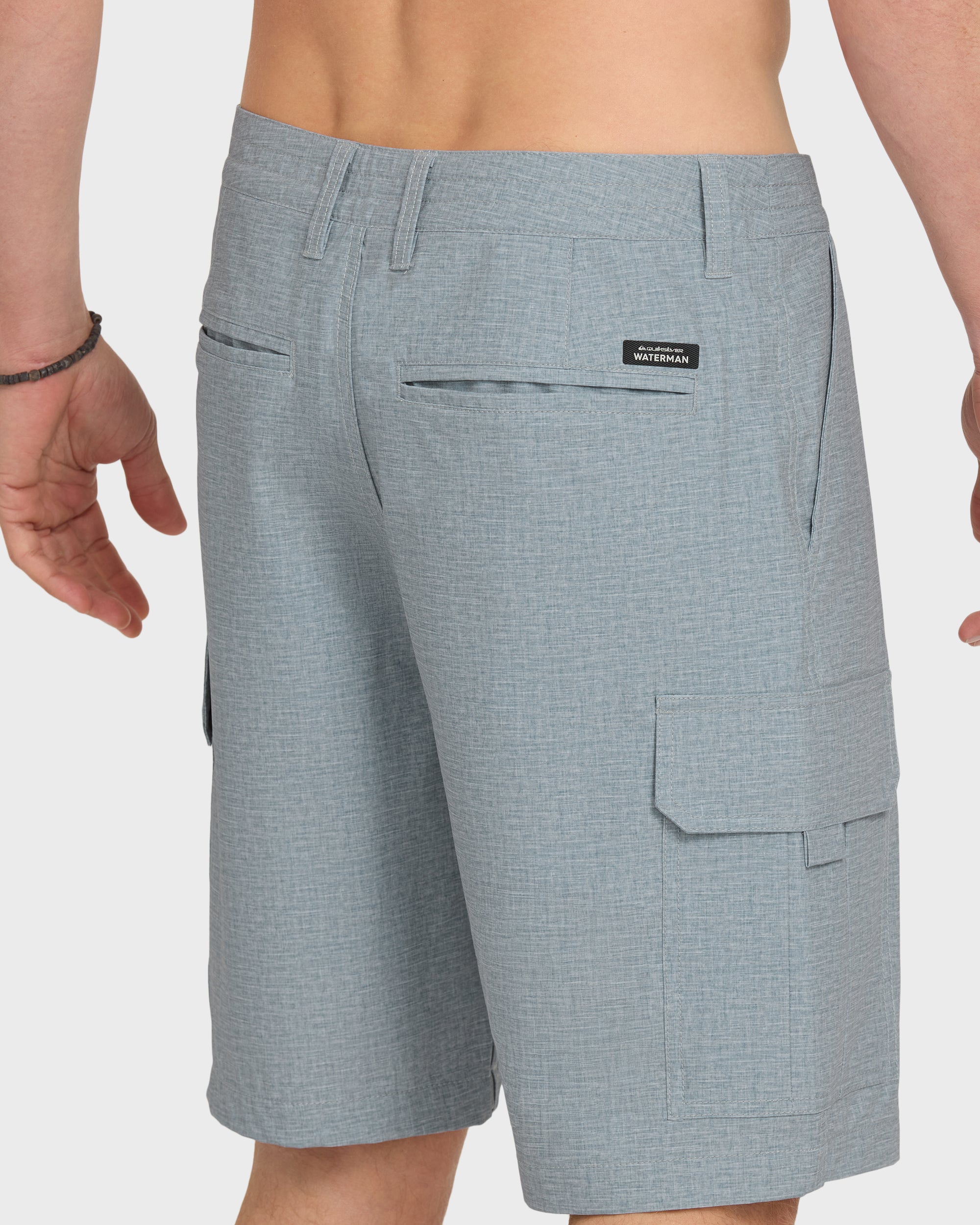 Legion Cargo 20 Amphibian Hybrid Shorts - Frost Gray Heather - Image 7
