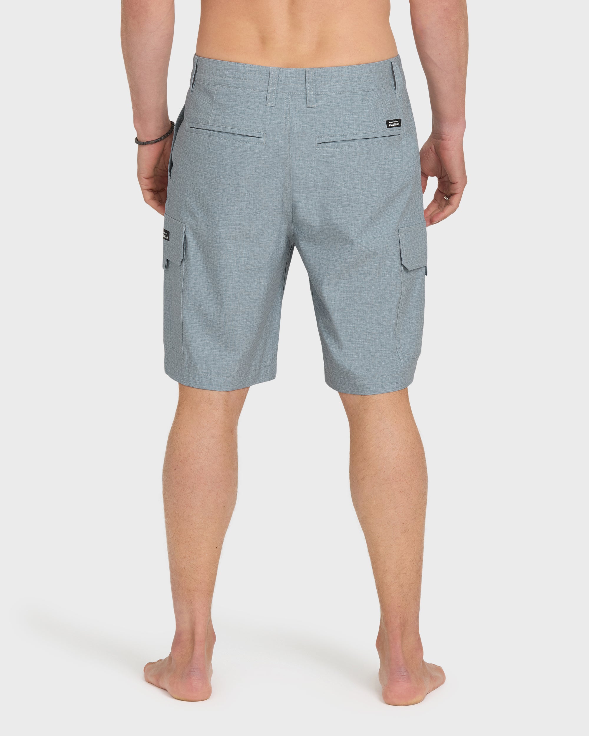 Legion Cargo 20 Amphibian Hybrid Shorts - Frost Gray Heather - Image 4