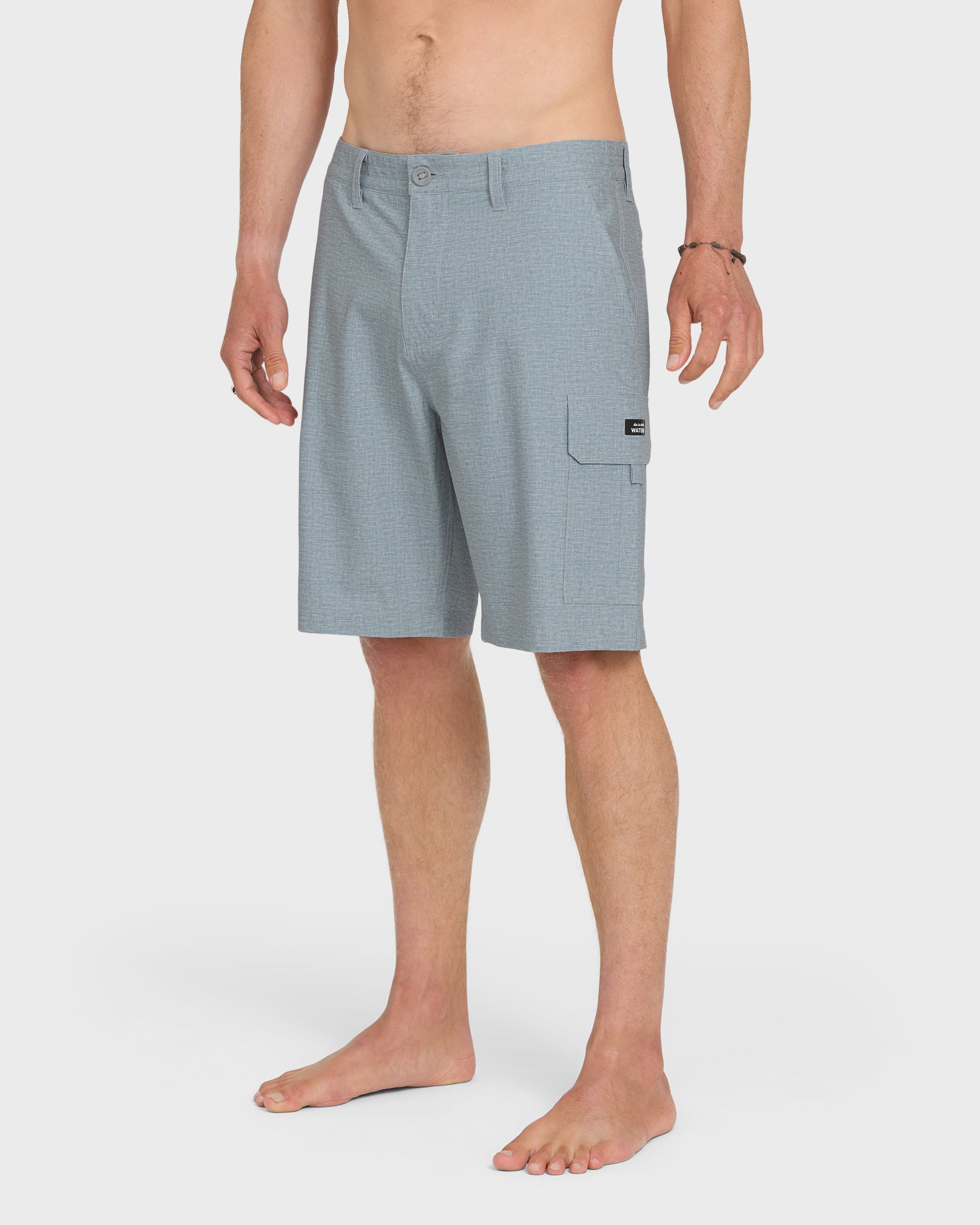Legion Cargo 20 Amphibian Hybrid Shorts - Frost Gray Heather - Image 6