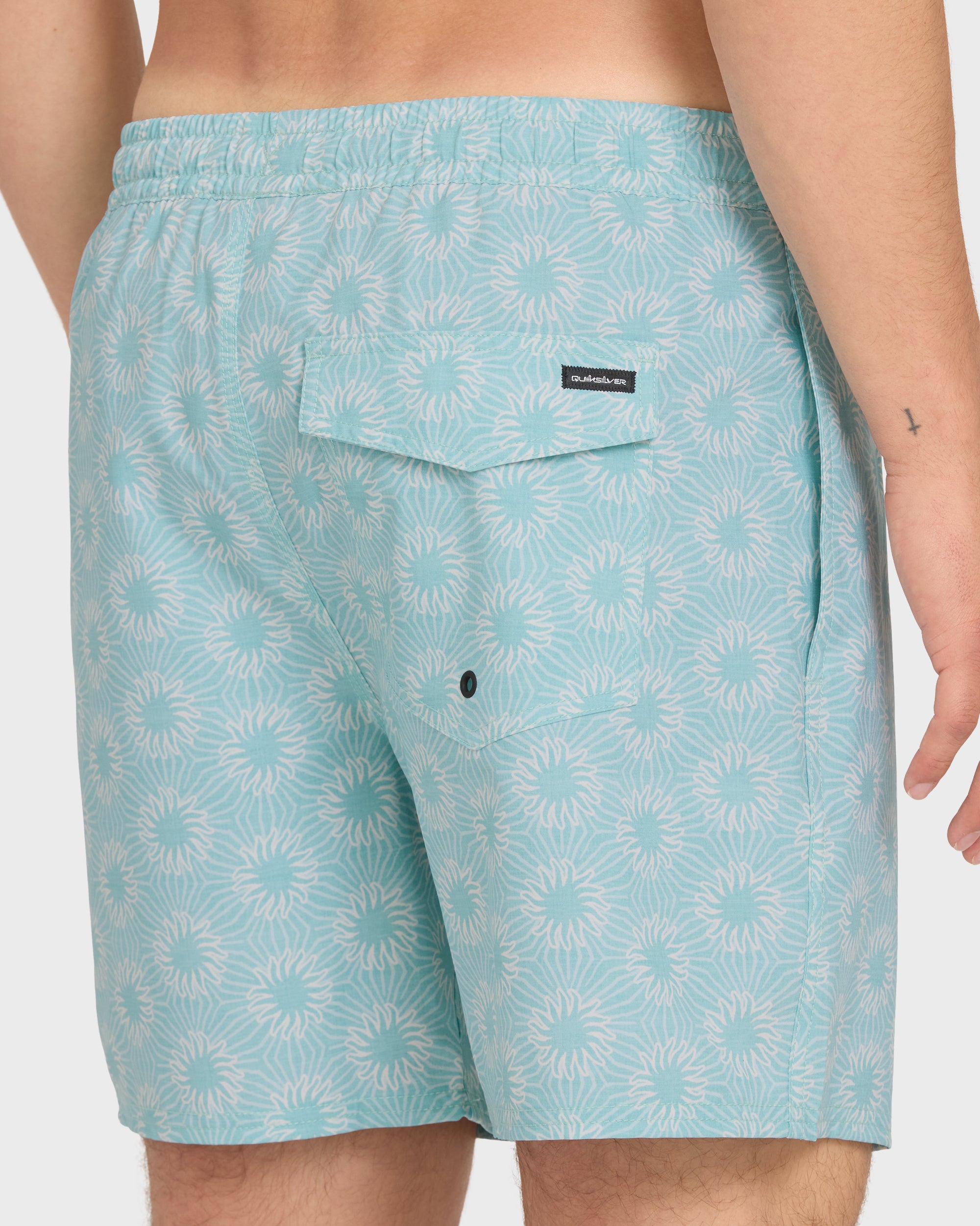 Ocean Mayhem 17 Swim Trunks - Aqua - Image 5