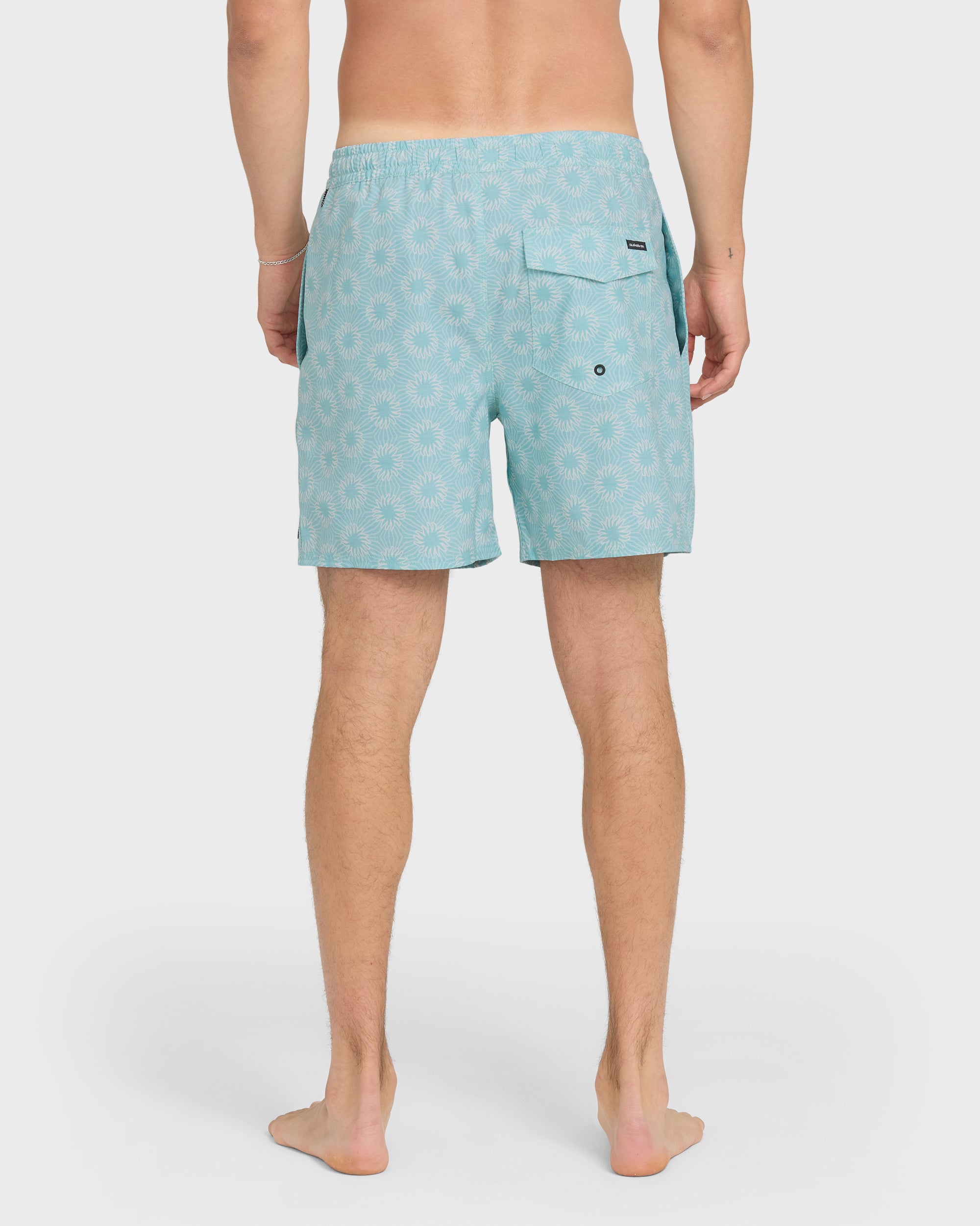 Ocean Mayhem 17 Swim Trunks - Aqua - Image 2