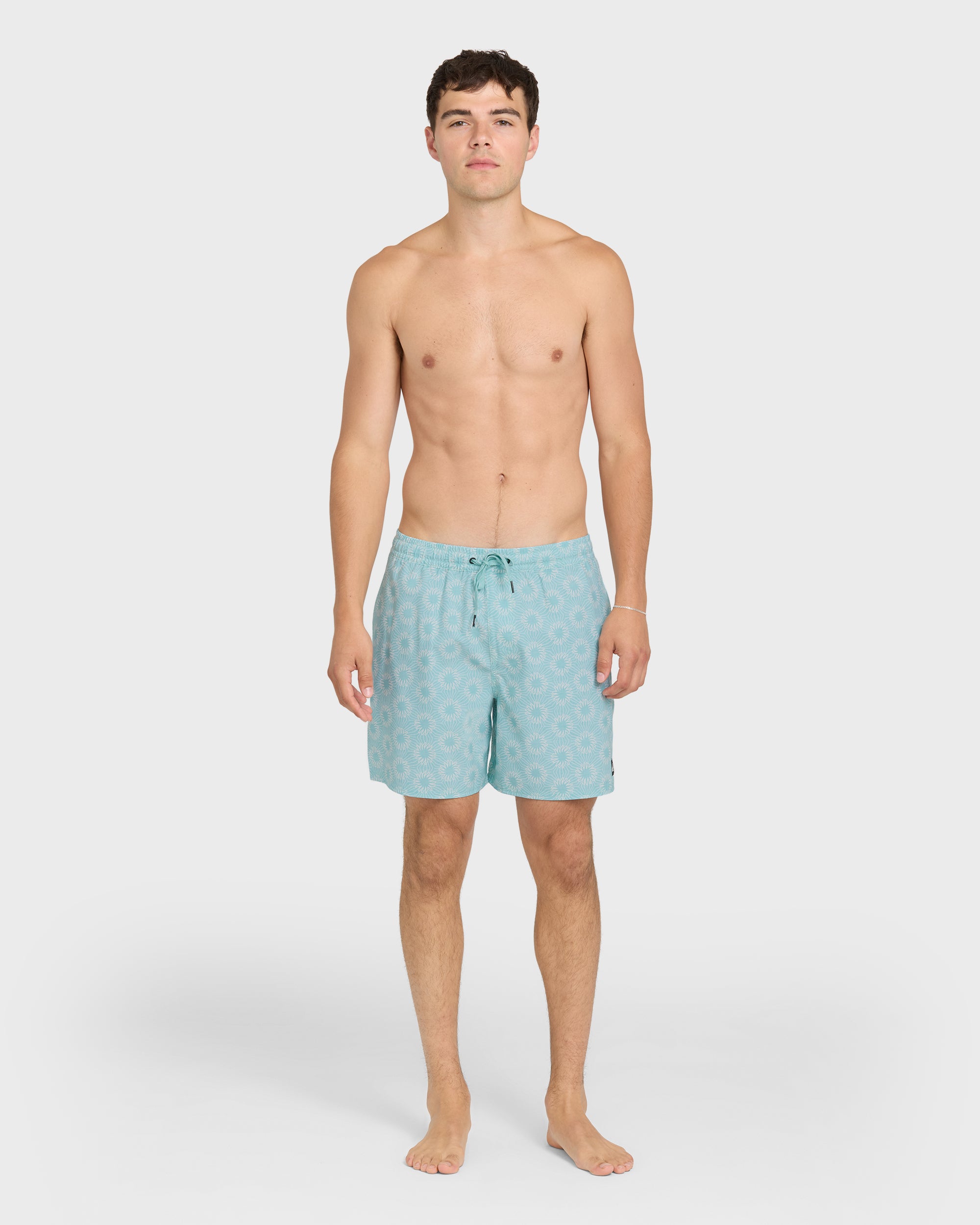 Ocean Mayhem 17 Swim Trunks - Aqua - Image 3
