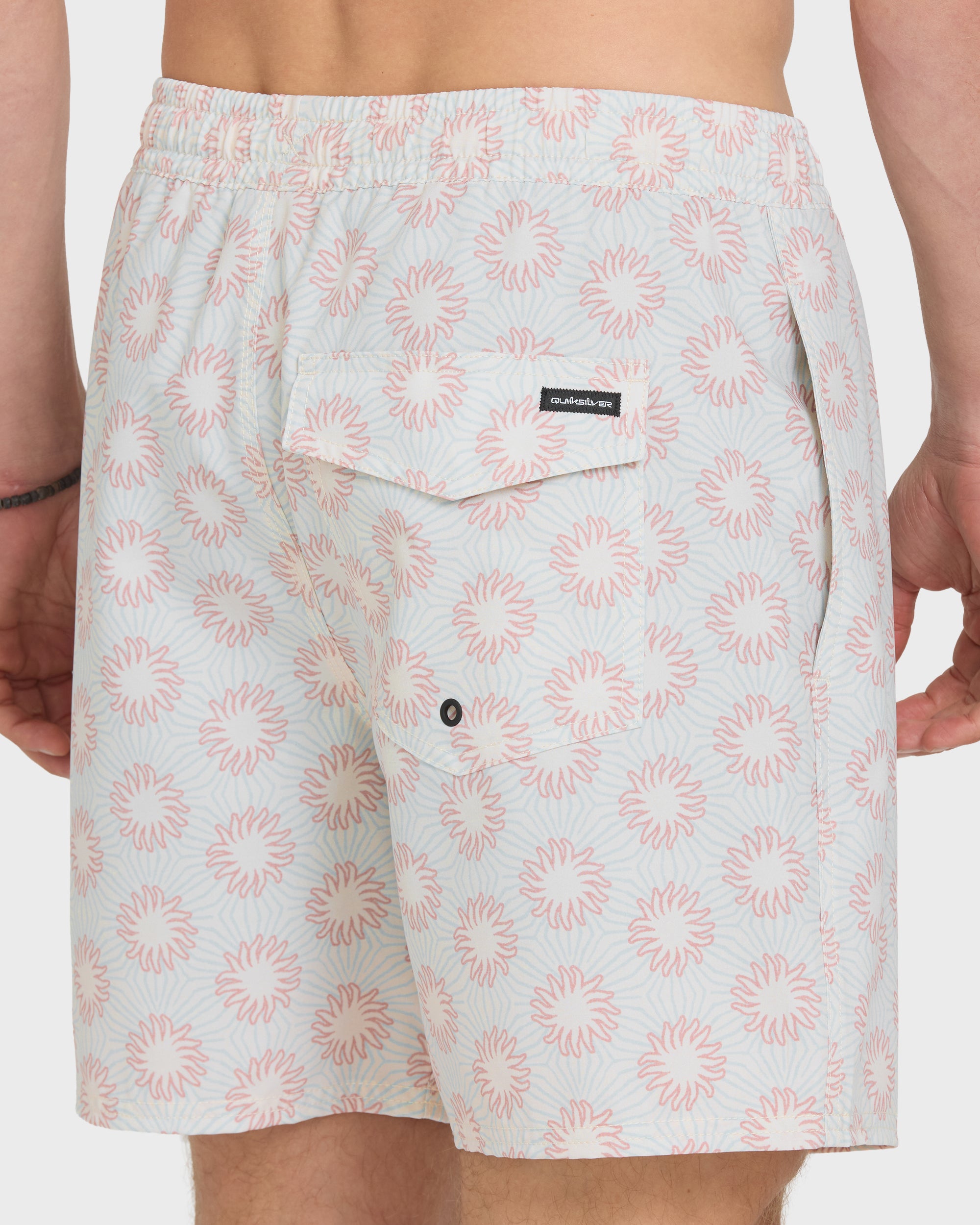 Ocean Mayhem 17 Swim Trunks - Bone White - Image 5