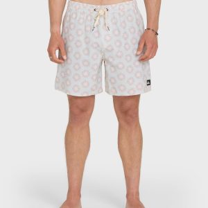 Ocean Mayhem 17 Swim Trunks - Bone White
