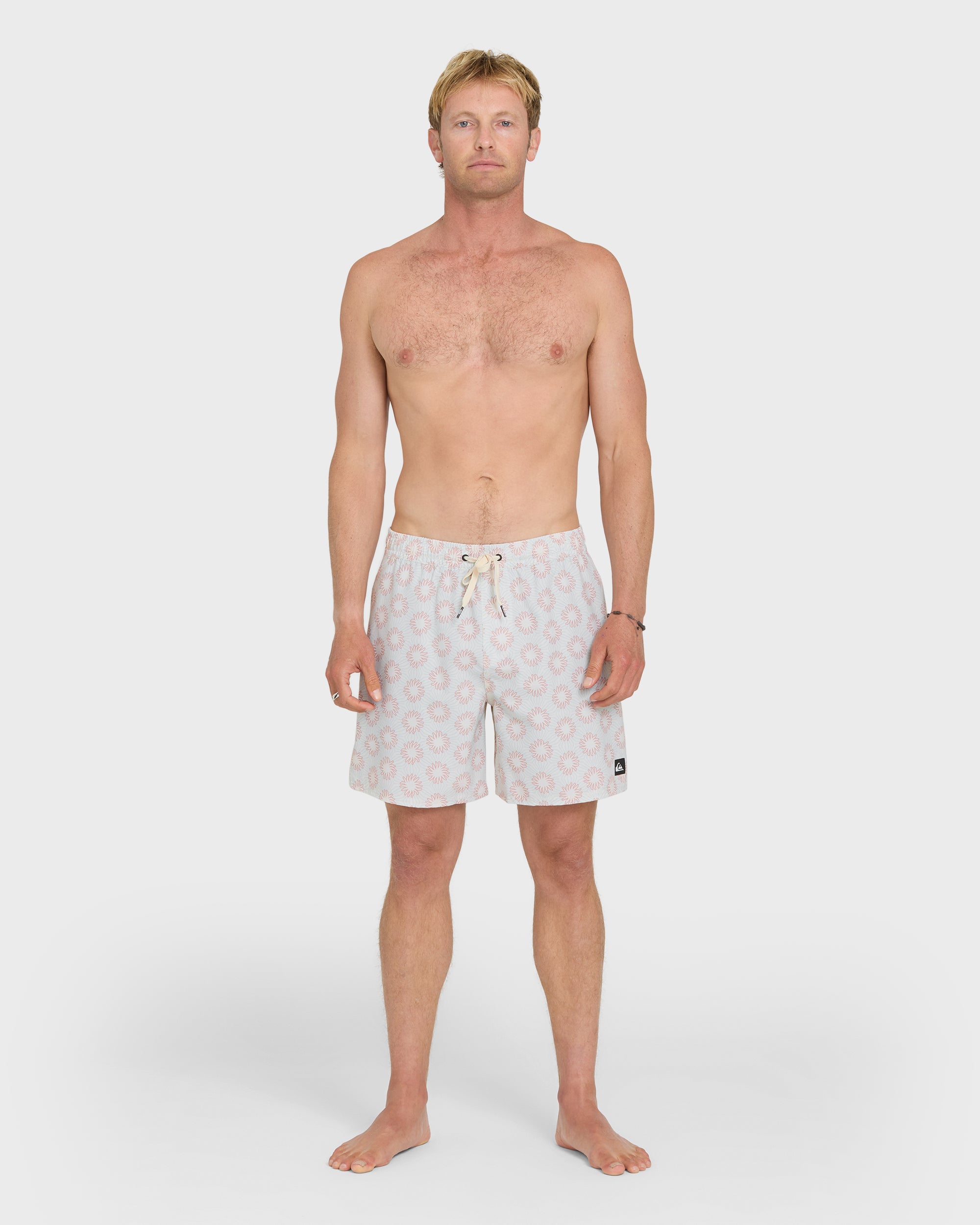 Ocean Mayhem 17 Swim Trunks - Bone White - Image 3