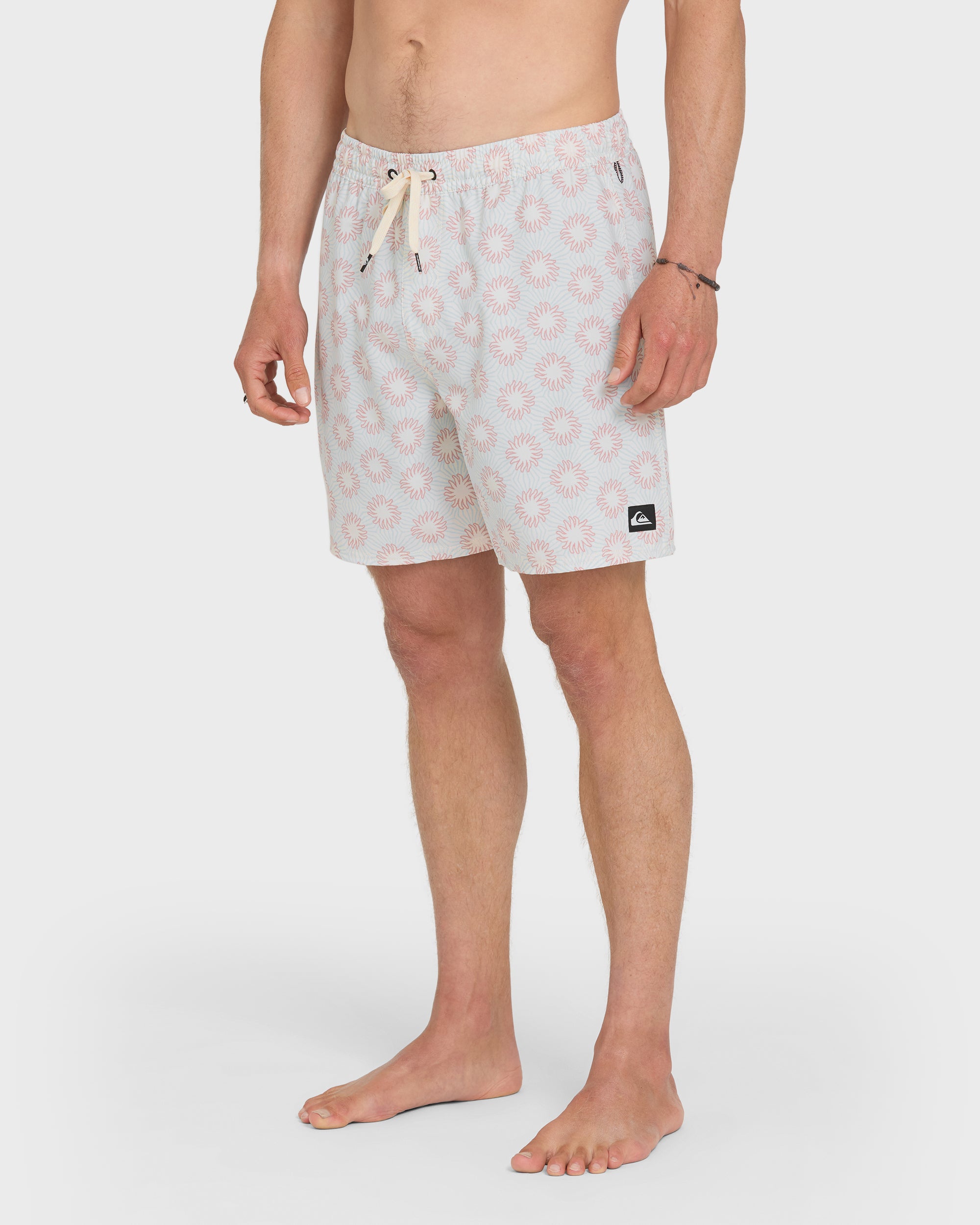 Ocean Mayhem 17 Swim Trunks - Bone White - Image 4