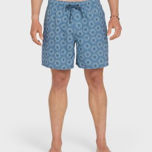 Ocean Mayhem 17 Swim Trunks - Dark Denim