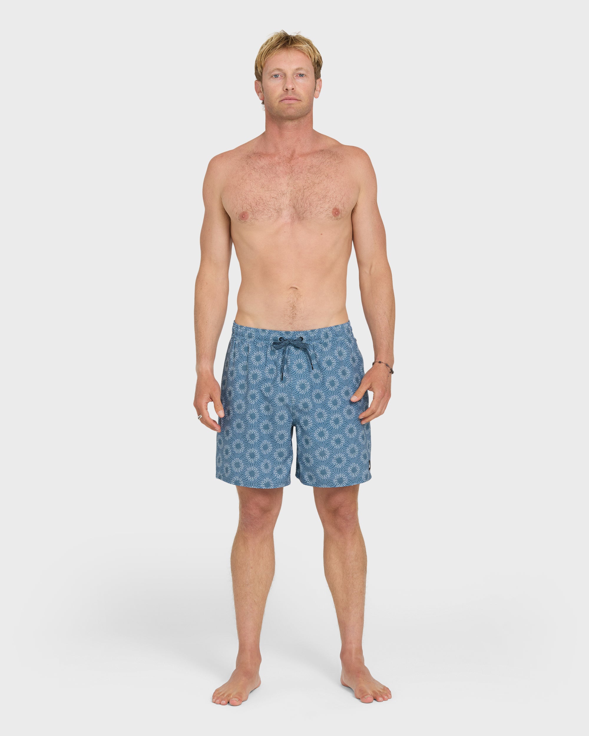 Ocean Mayhem 17 Swim Trunks - Dark Denim - Image 3