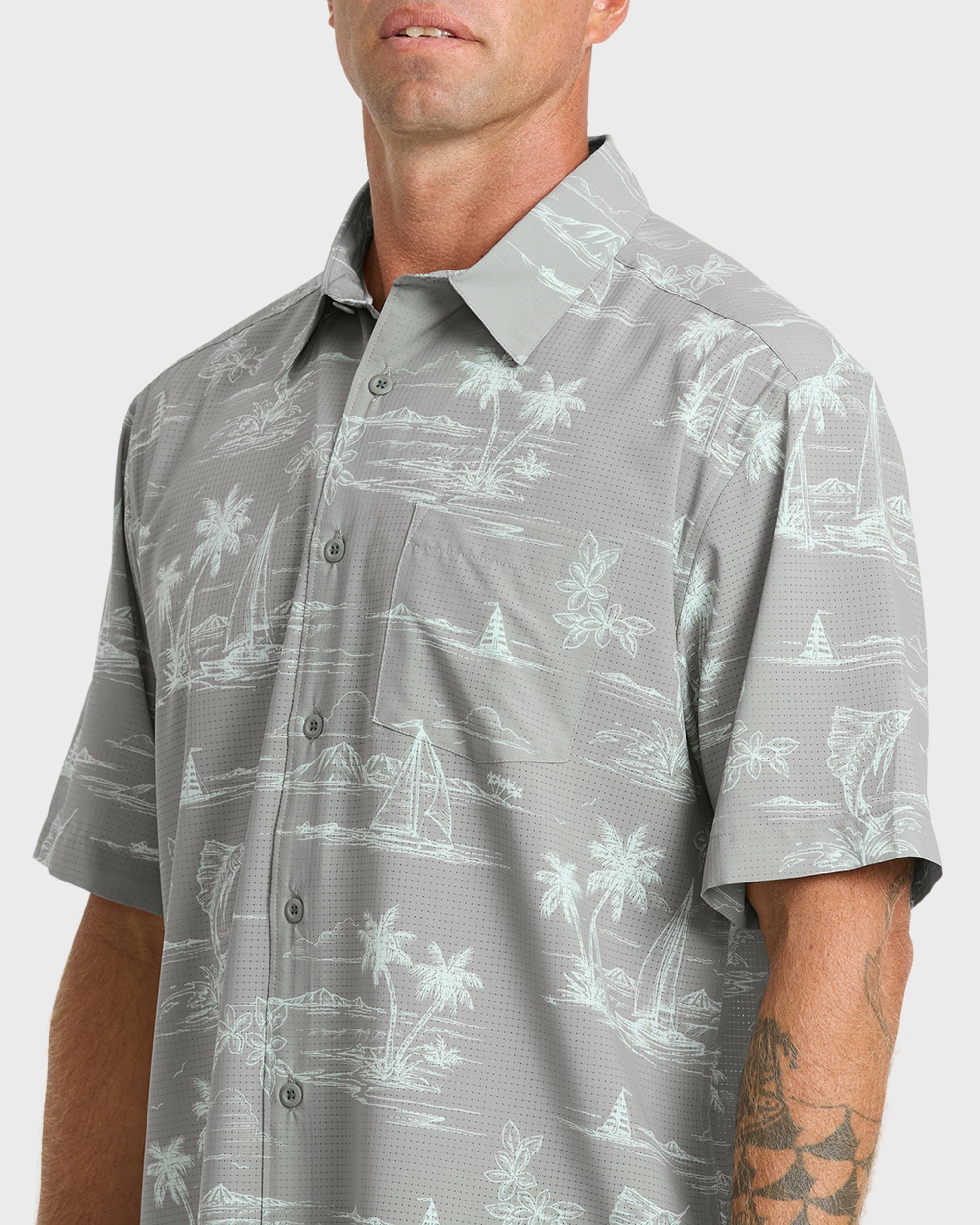 Performance Pack Short Sleeve Shirt - Frost Gray - Image 3