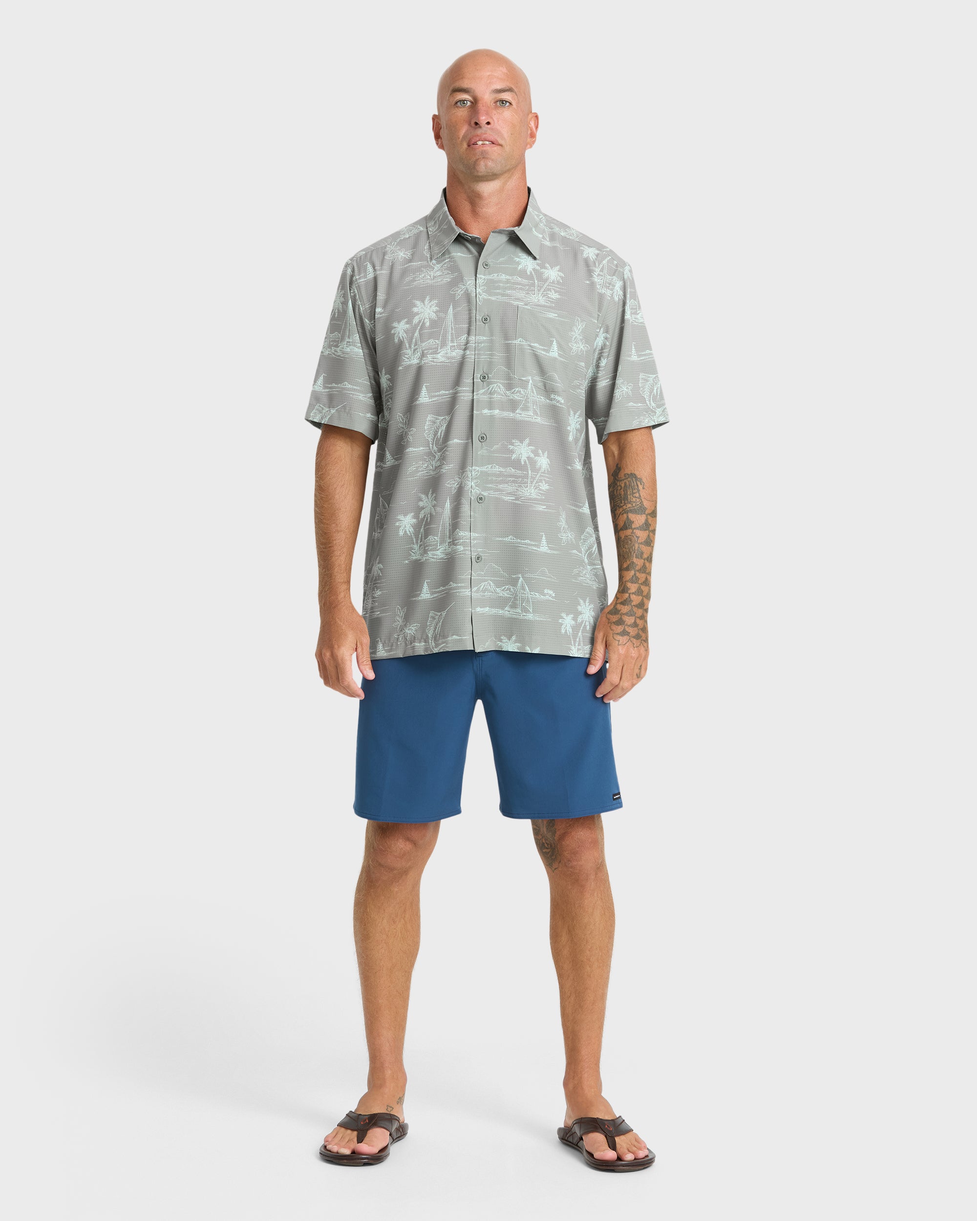 Performance Pack Short Sleeve Shirt - Frost Gray - Image 5