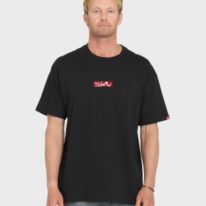 Young Guns Impaired Surf Short Sleeve T-Shirt - Black