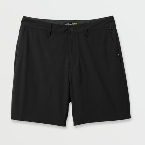 Union Transit 19 Amphibian Hybrid Shorts - Black
