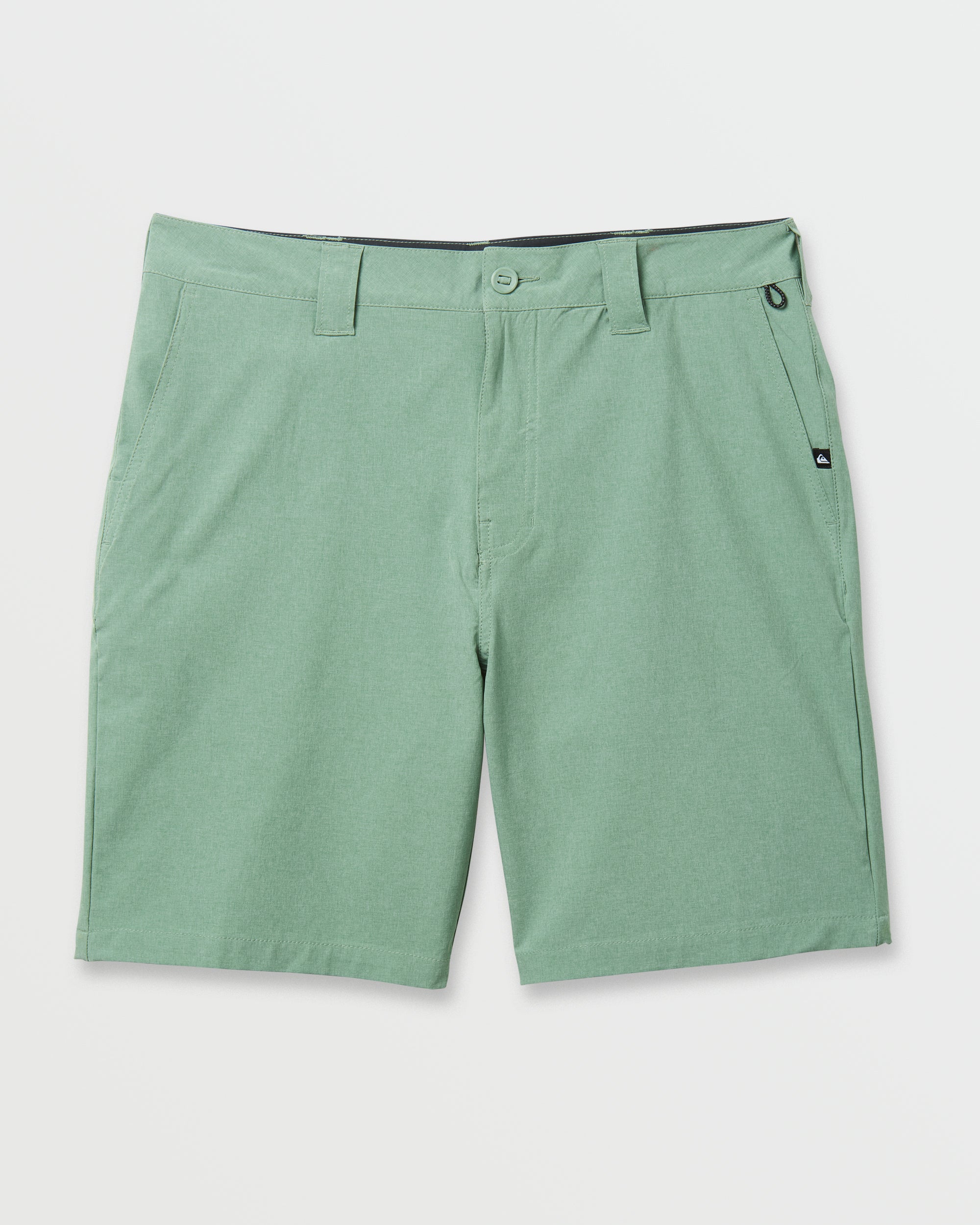 Union Heather 20 Amphibian Hybrid Shorts - Granite Green - Image 4