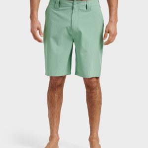 Union Heather 20 Amphibian Hybrid Shorts - Granite Green