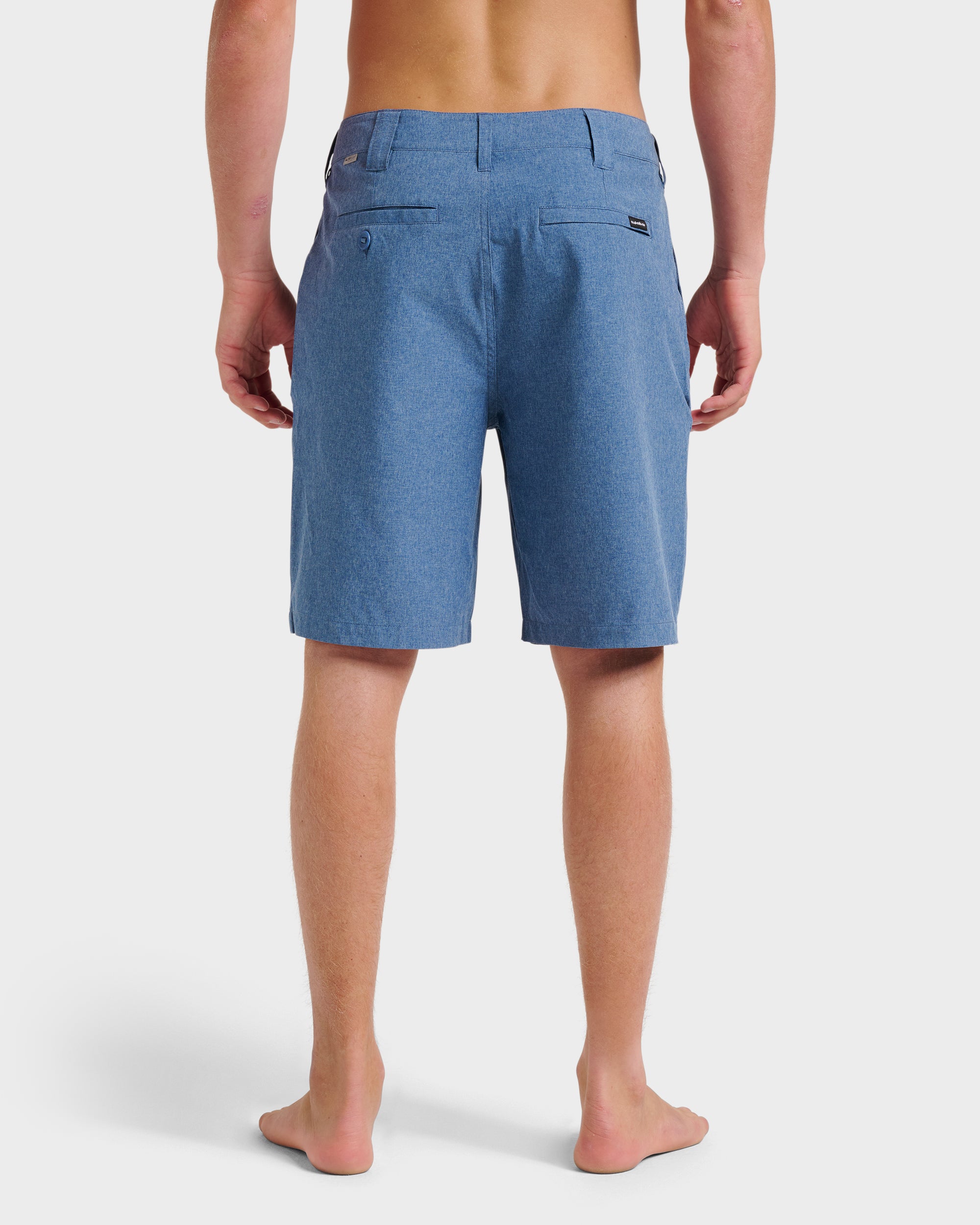 Union Heather 20 Amphibian Hybrid Shorts - Indigo Mist - Image 2