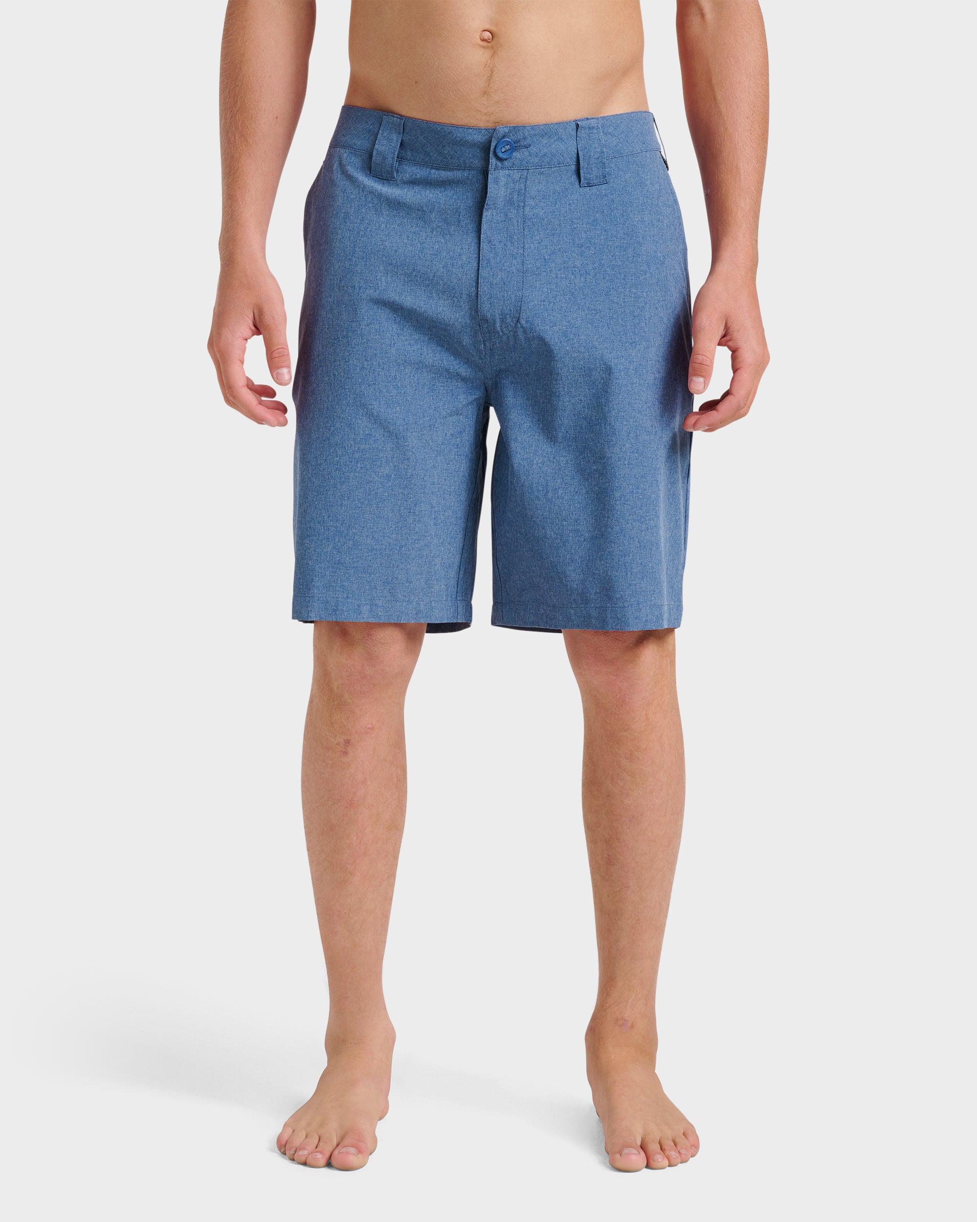 Union Heather 20 Amphibian Hybrid Shorts - Indigo Mist