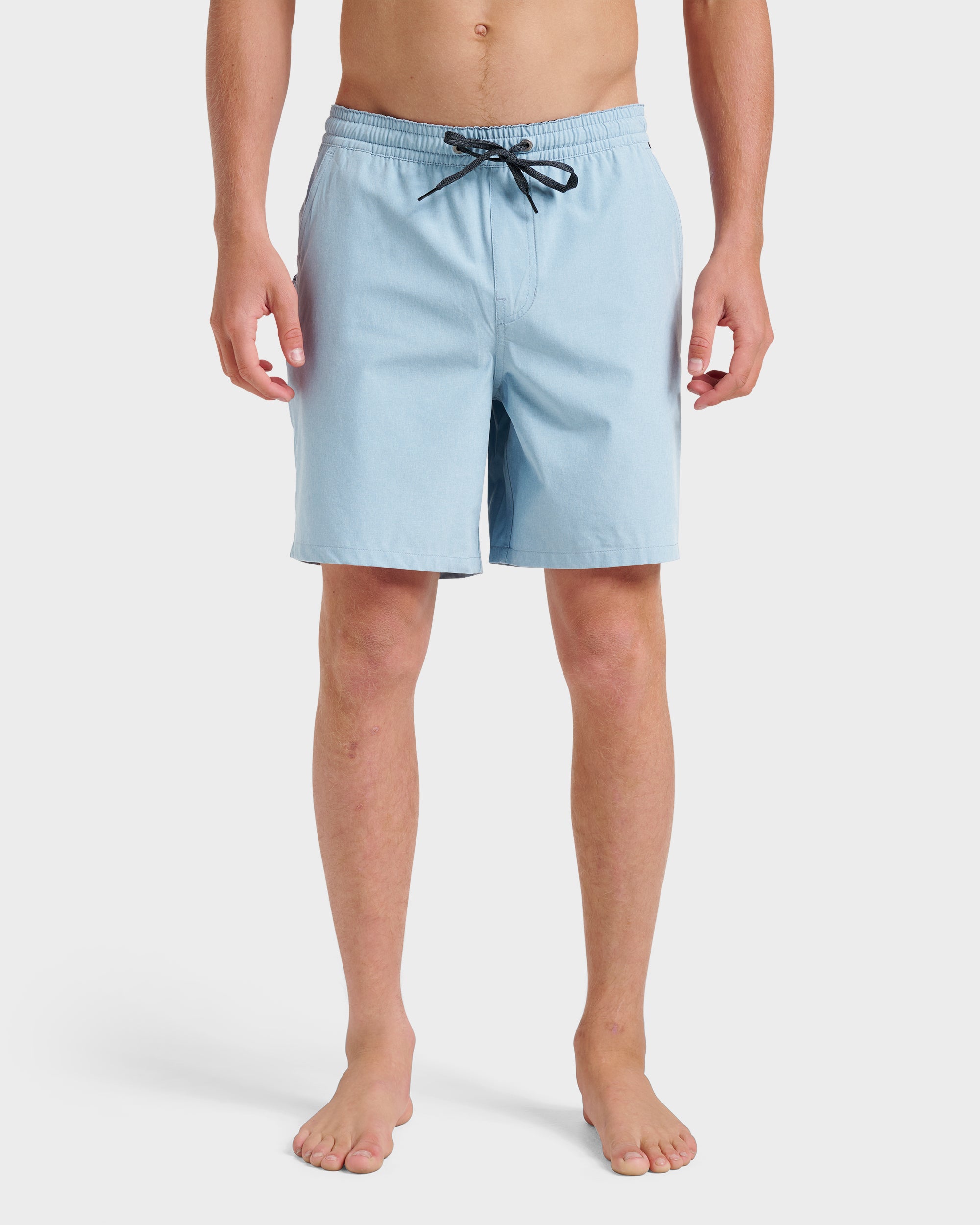 Taxer Heather Amphibian 18 Hybrid Shorts - Ashley Blue