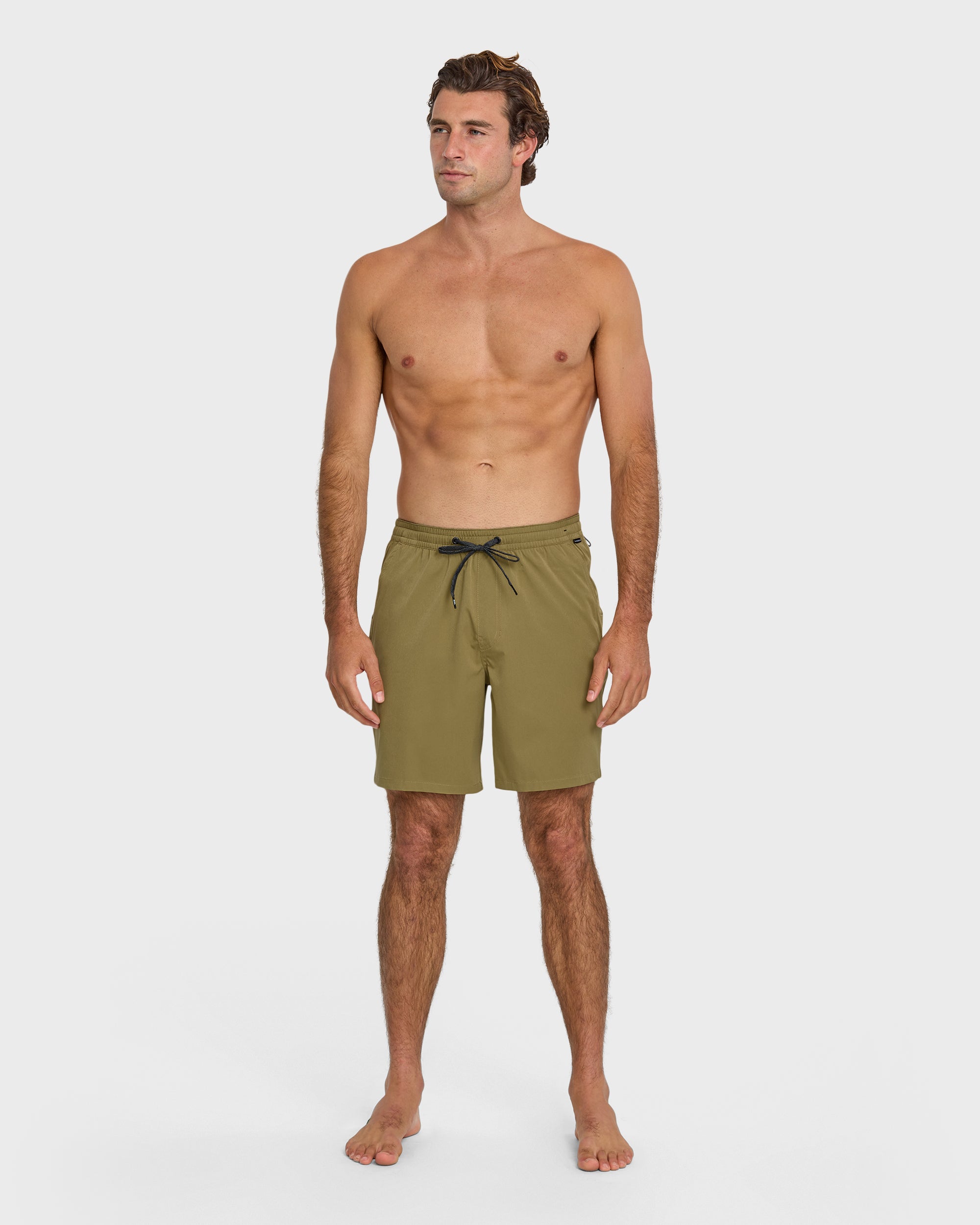 Taxer Amphibian 18 Hybrid Shorts - Aloe - Image 3